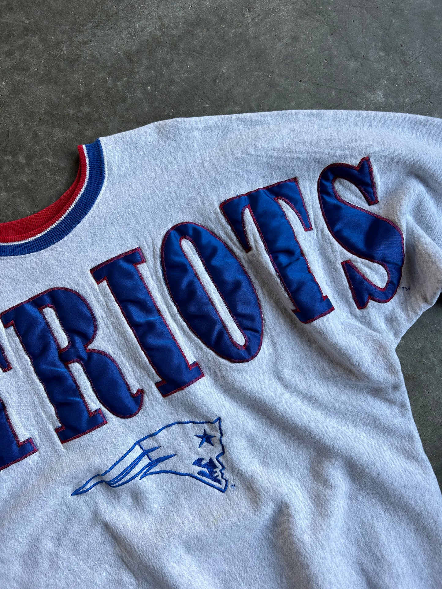 Vintage New England Patriots Crew - XL