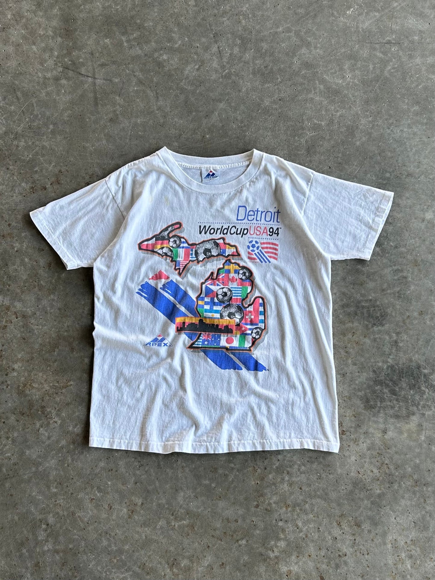 Vintage Detroit WorldCup USA 1994 Shirt - L