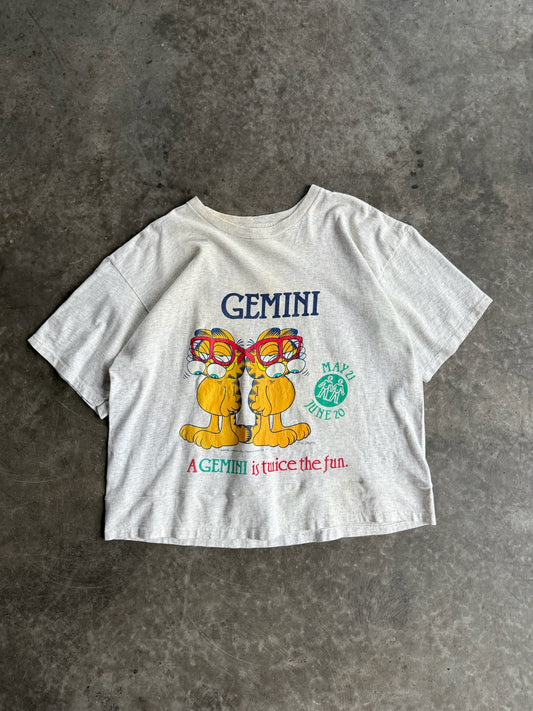Vintage Single Stitch Gemini Garfield Graphic Tee - XXL