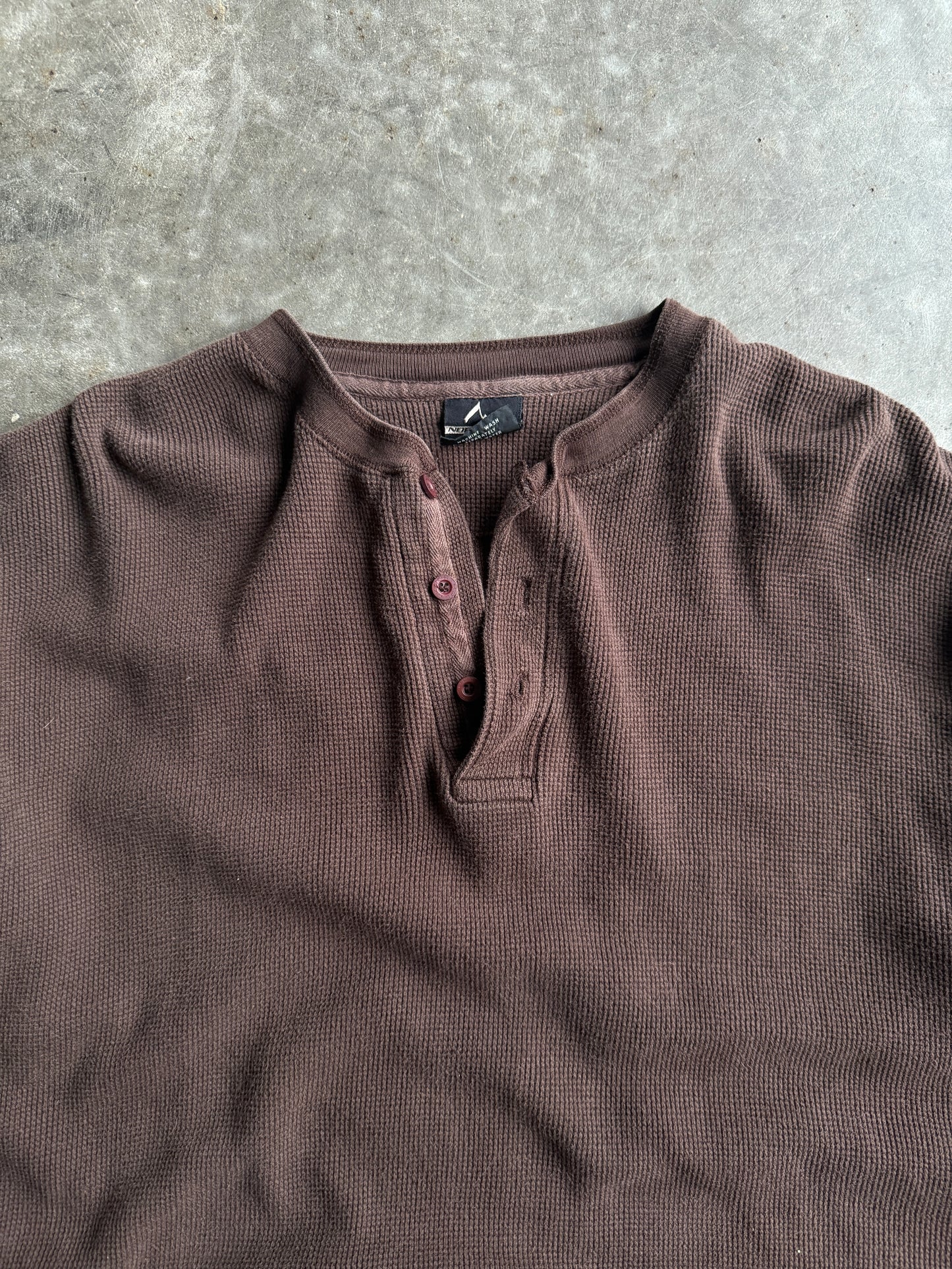 Vintage Brown NorthPeak Thermal - XXL