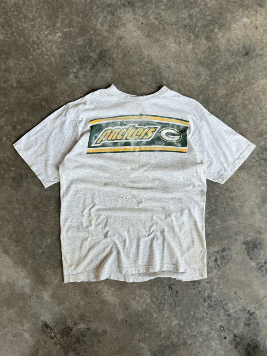 Vintage Faded Packers Shirt - XL