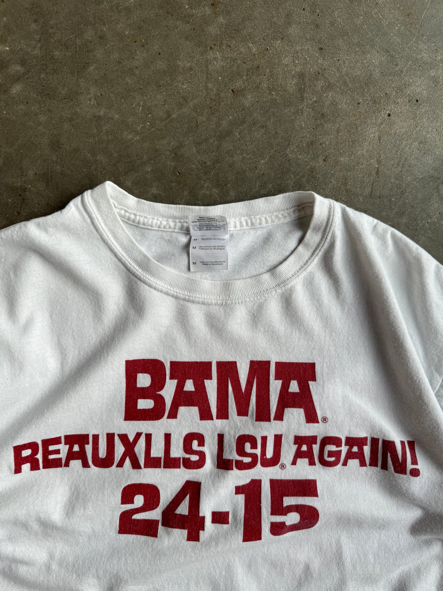 Vintage BAMA VS LSU Shirt - M