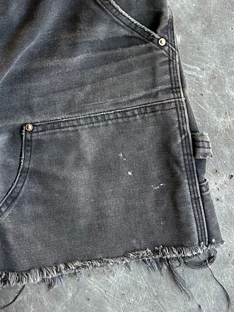 Vintage Distressed Denim Carhartt Shorts - 32