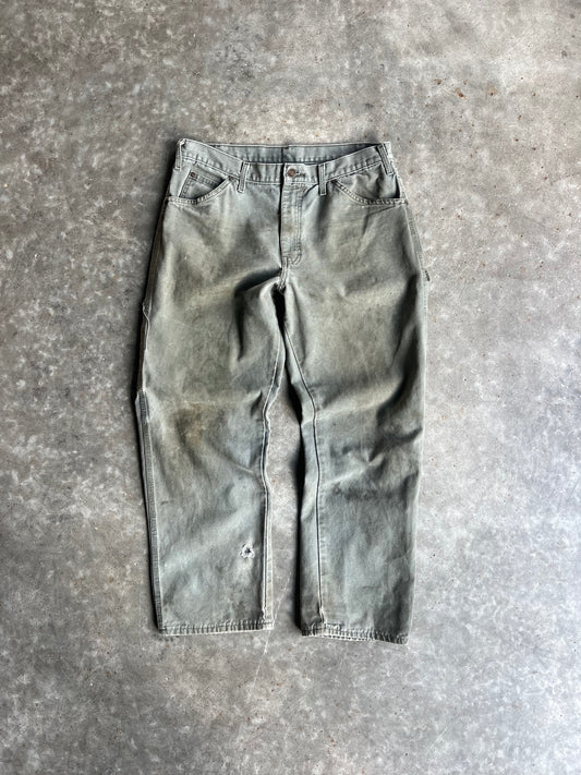 Vintage Green Dickies Carpenter Pants - 34