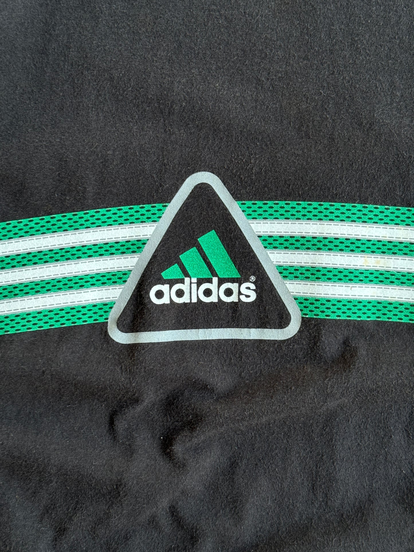 Vintage Black Adidas Shirt - L