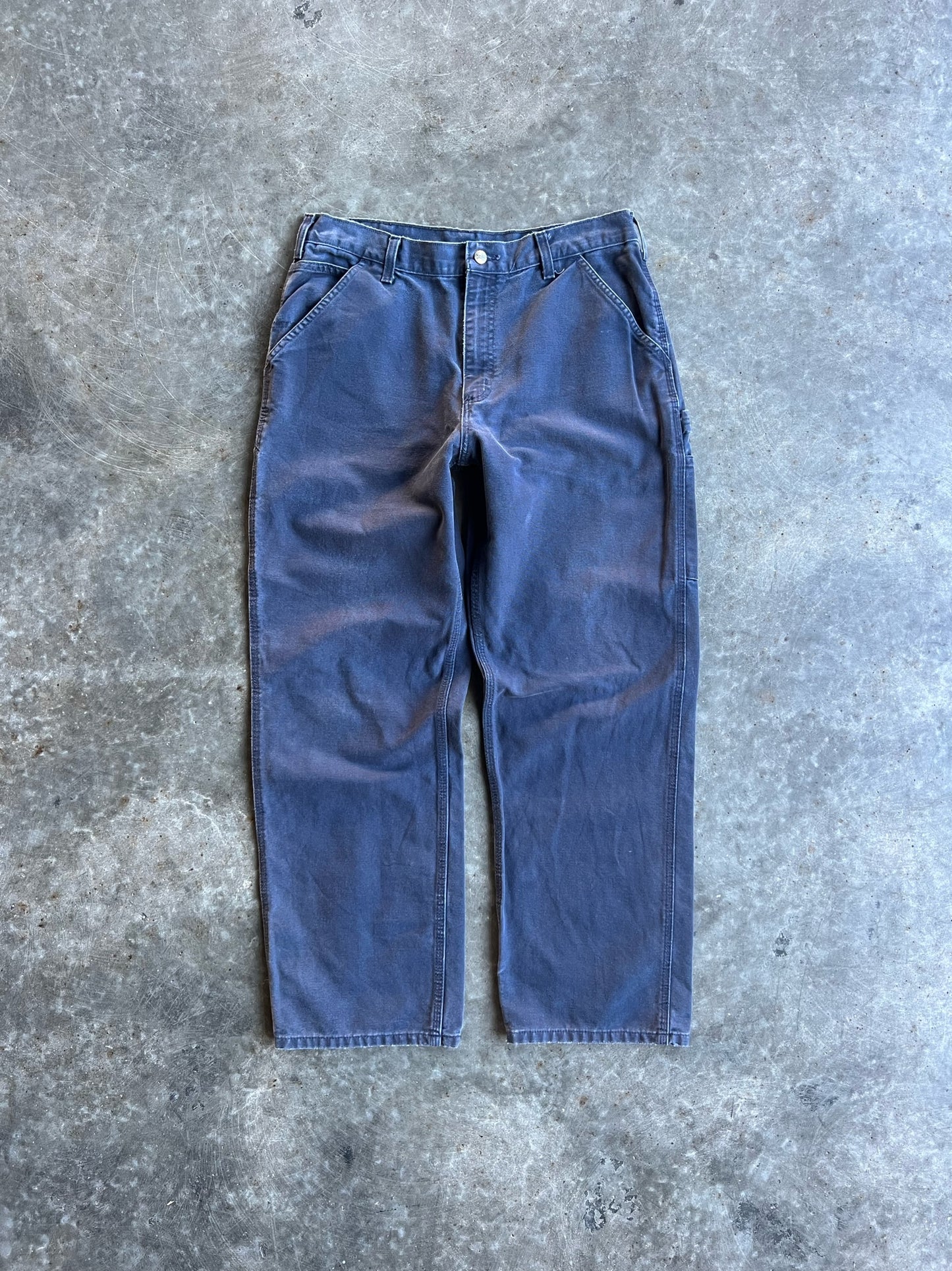 Vintage Navy Carhartt Carpenter Pants - 33