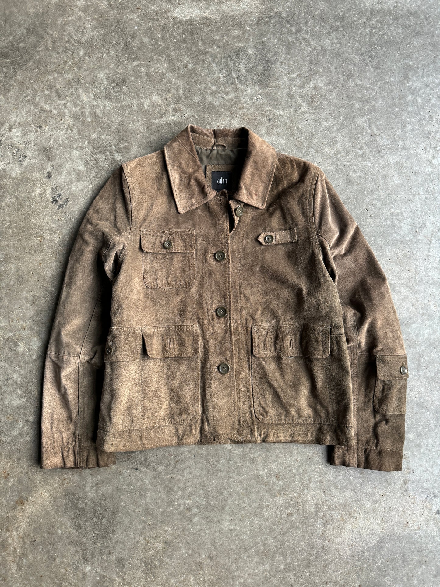 Vintage Cuero Suede Leather Jacket - M