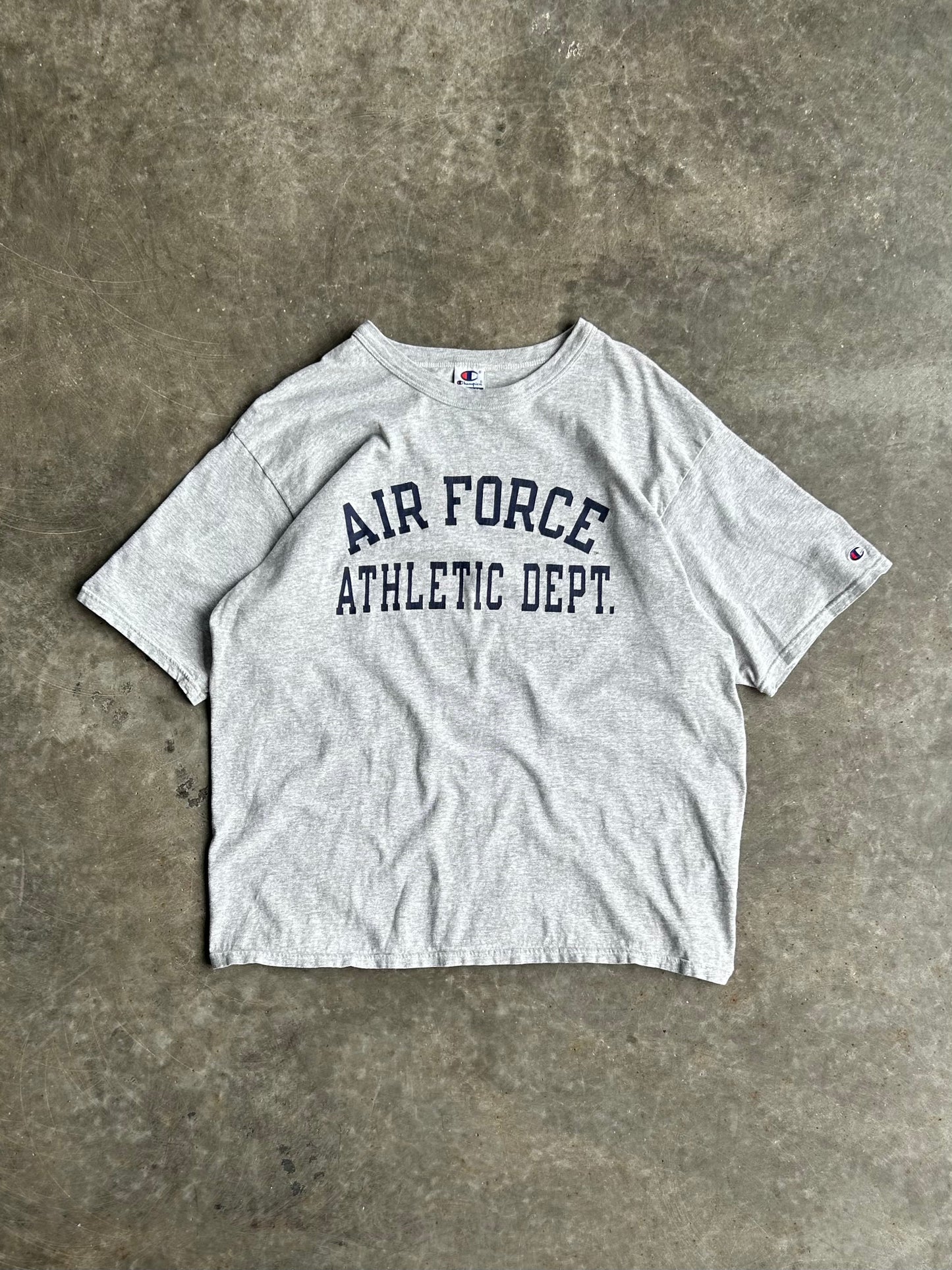 Vintage Grey Air Force Atheltic Dept. Tee - XXL