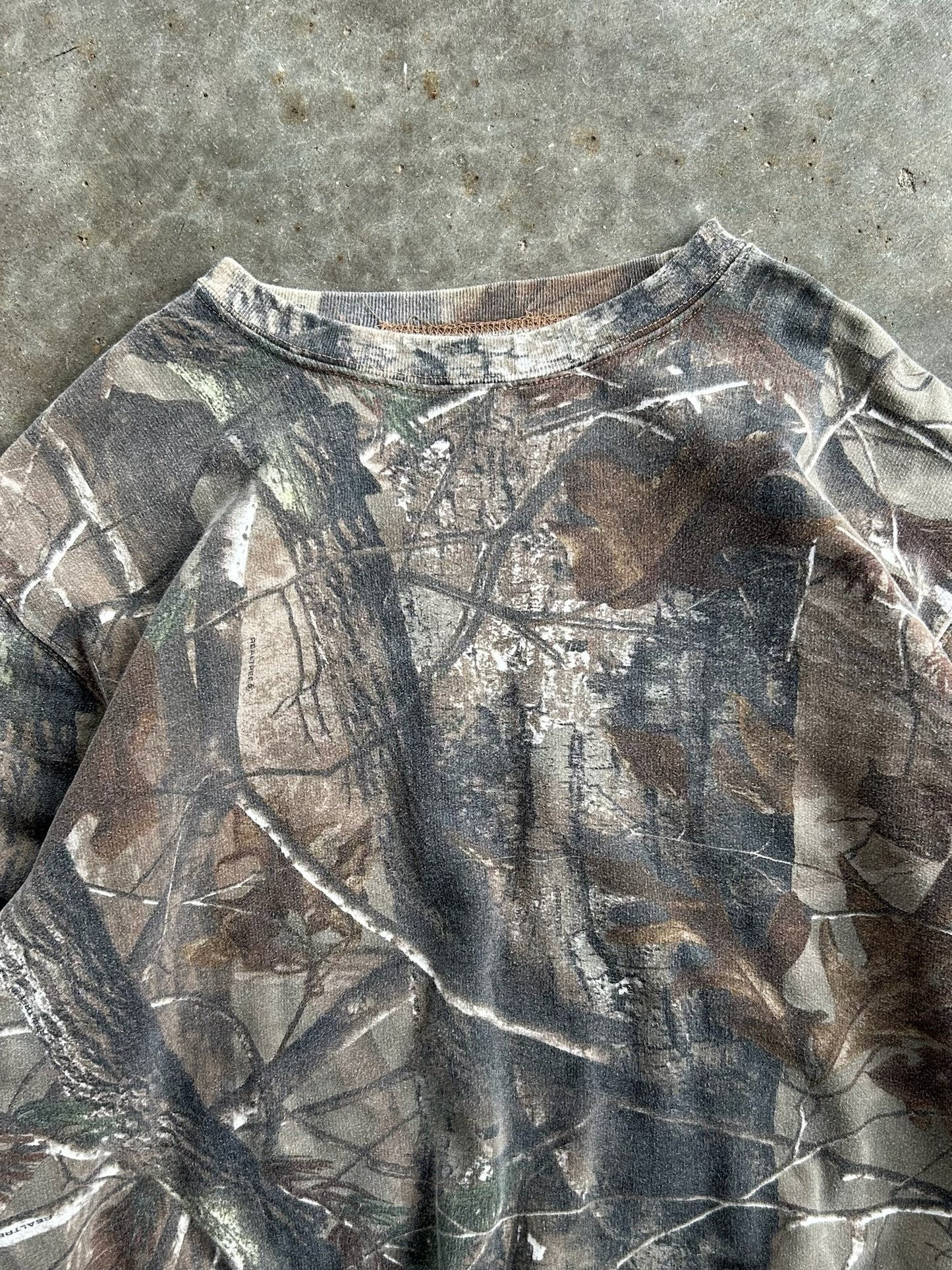 Vintage Faded Liberty Camo Crew - L