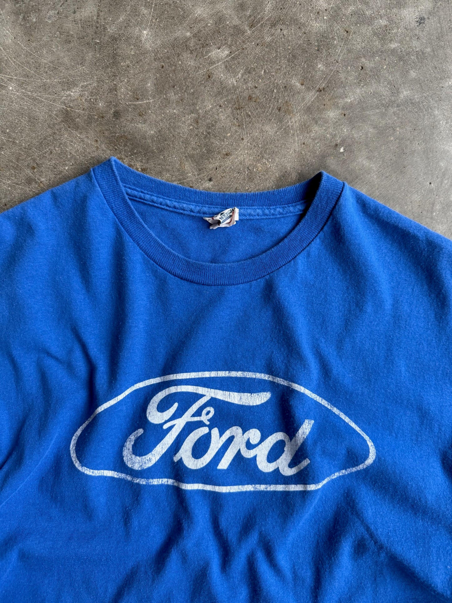 Vintage Royal Blue Ford Shirt - M