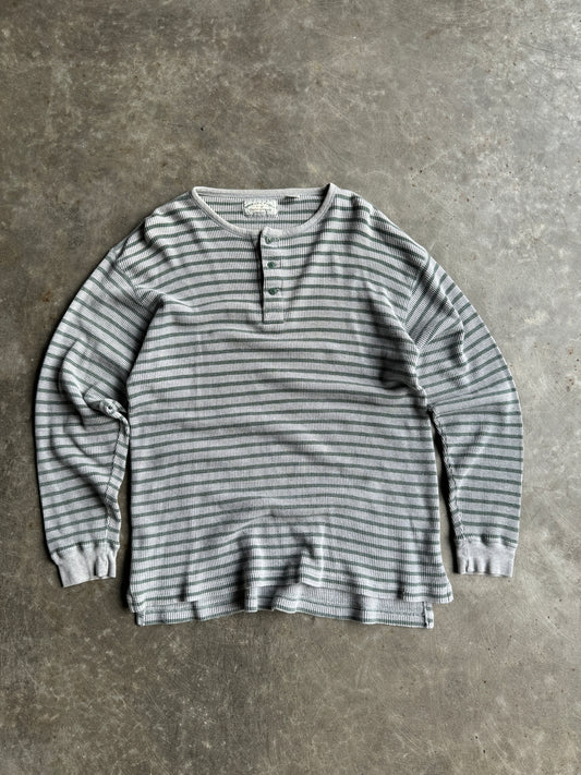 Vintage American Eagle Outfitters Striped Thermal - XL