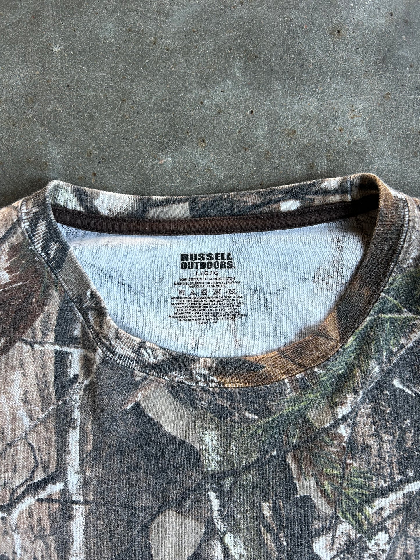 Vintage Patriots & Heroes Outdoors Camo Shirt - L