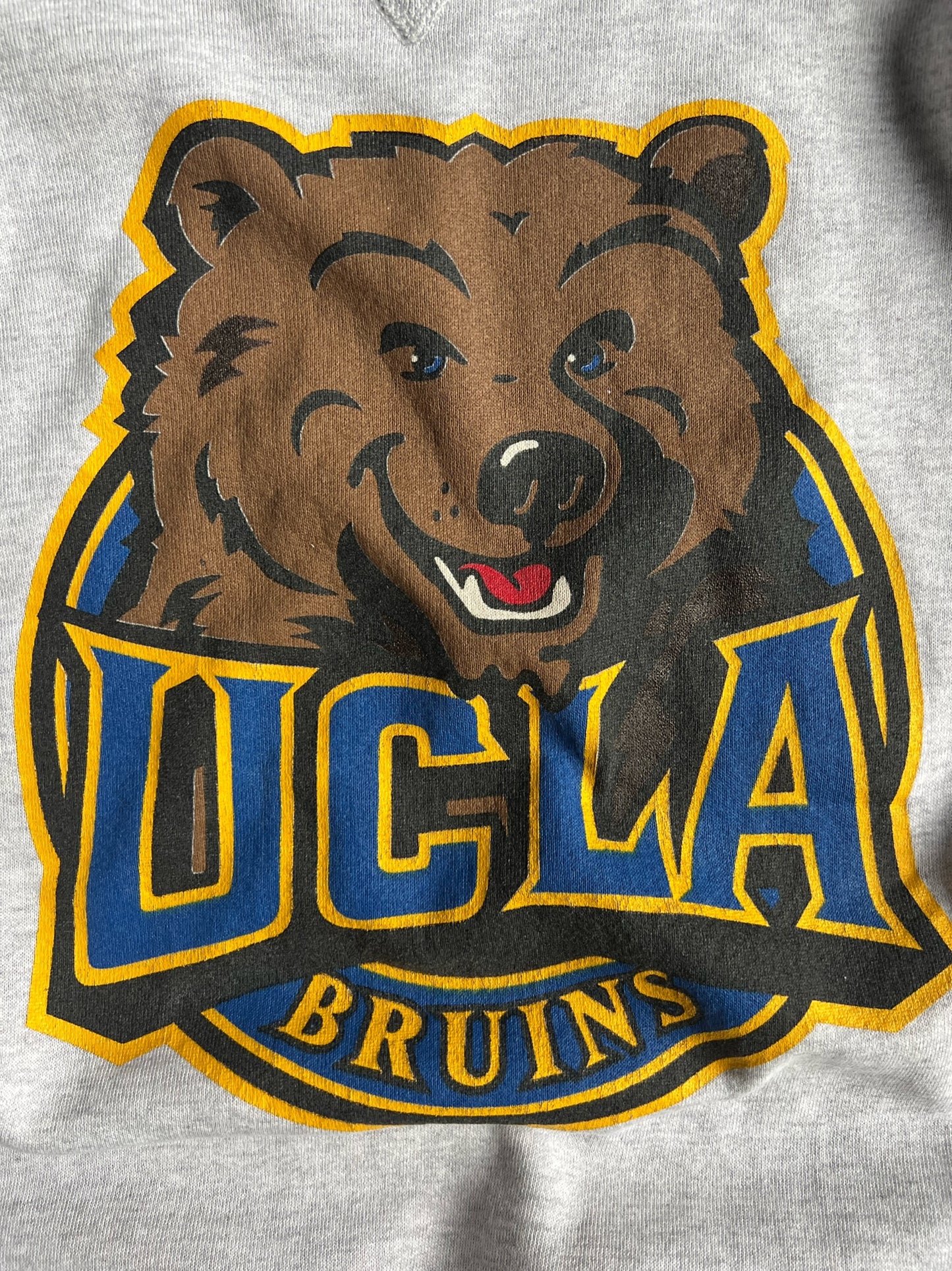 Vintage Grey UCLA Bruins Russell Crew - XL