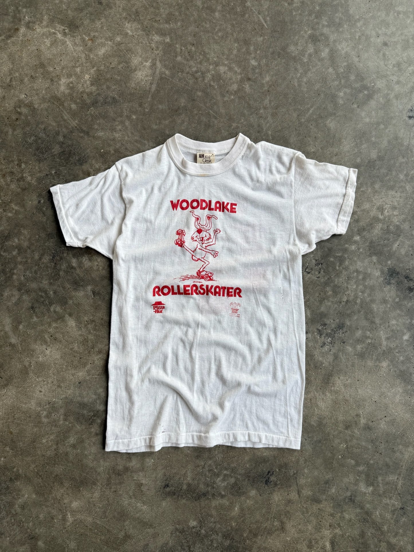 True Vintage Single Stitch White Woodlane Tee - M