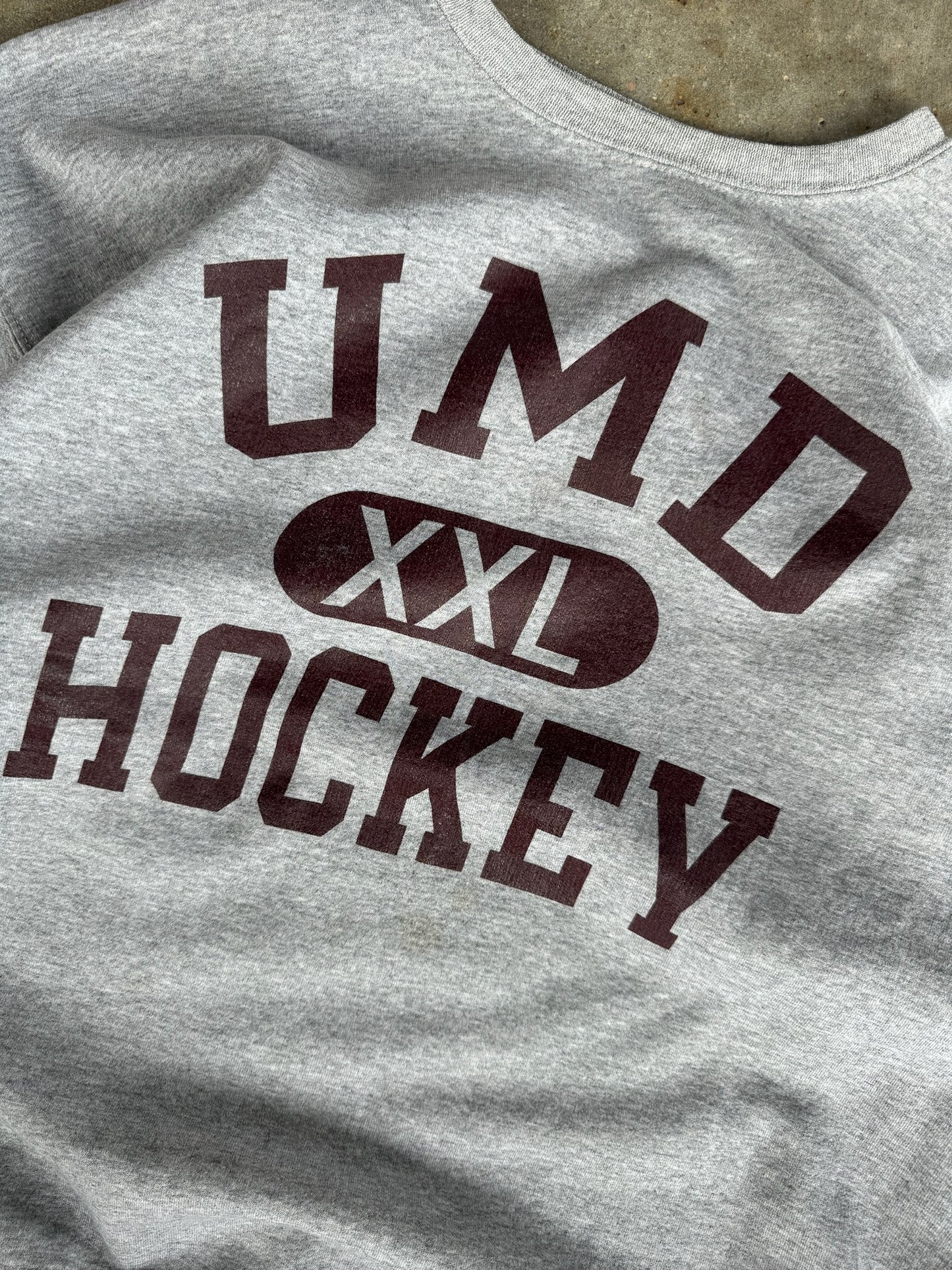 Vintage University of Maryland Hockey Crew - XL