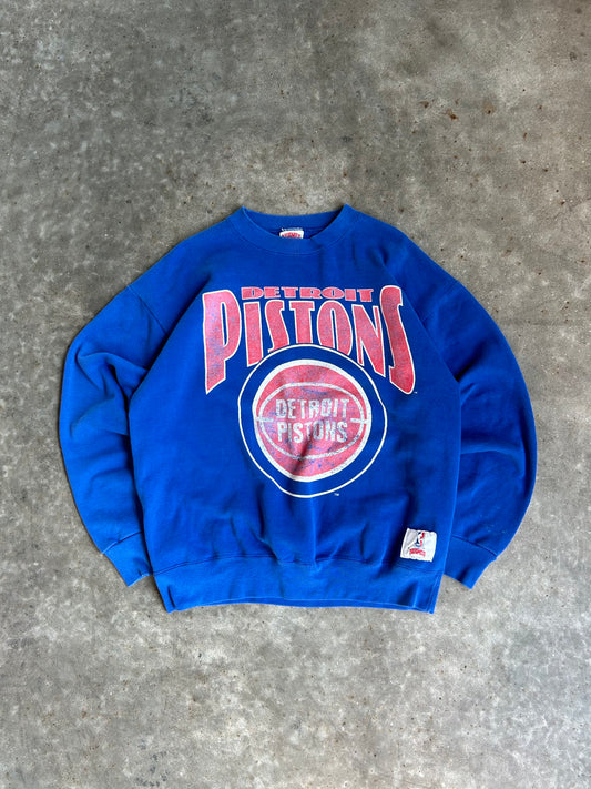 Vintage Detroit Pistons Crew - XL