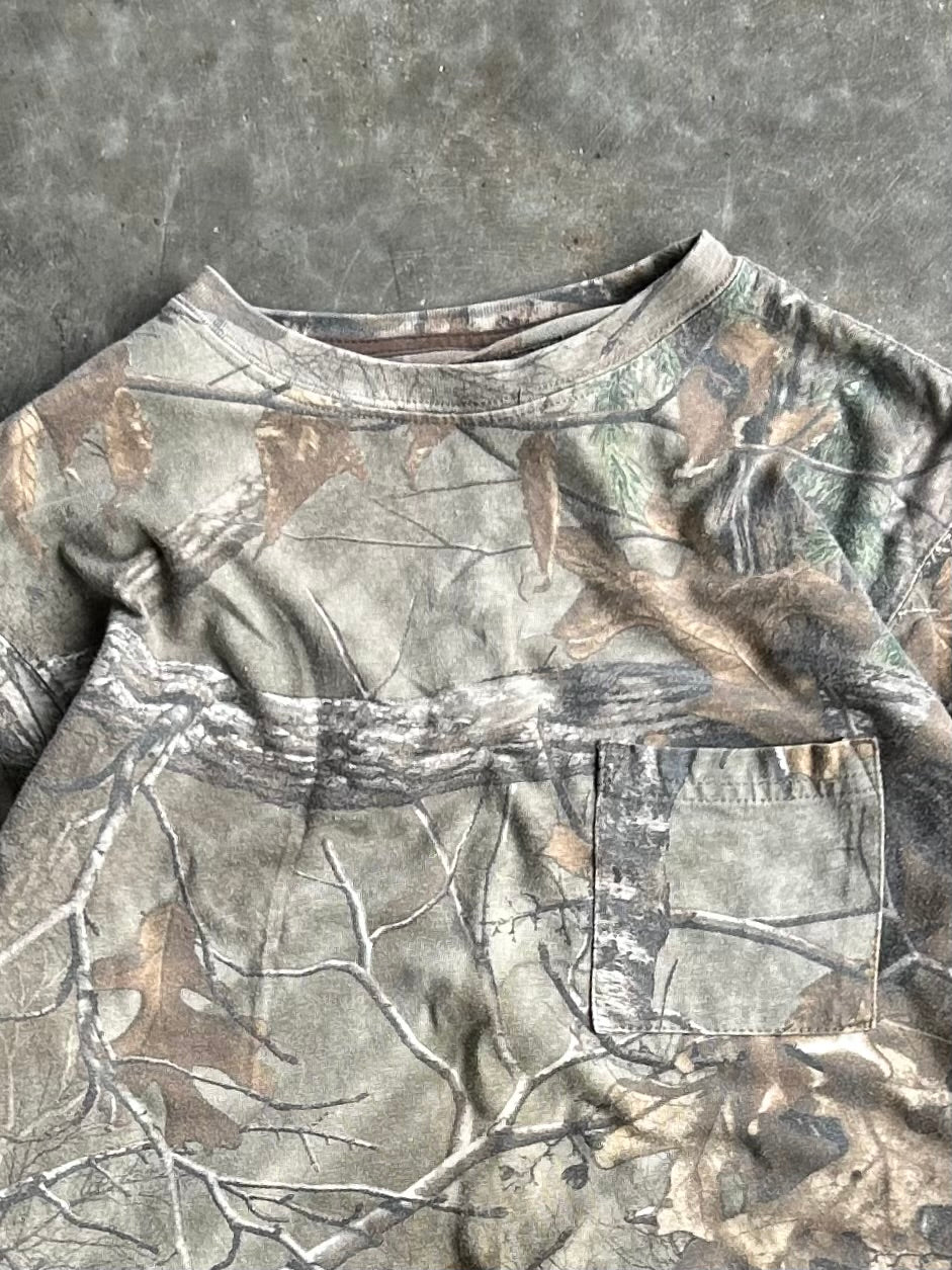 Realtree Long Sleeve Camo Tee - Youth XXL