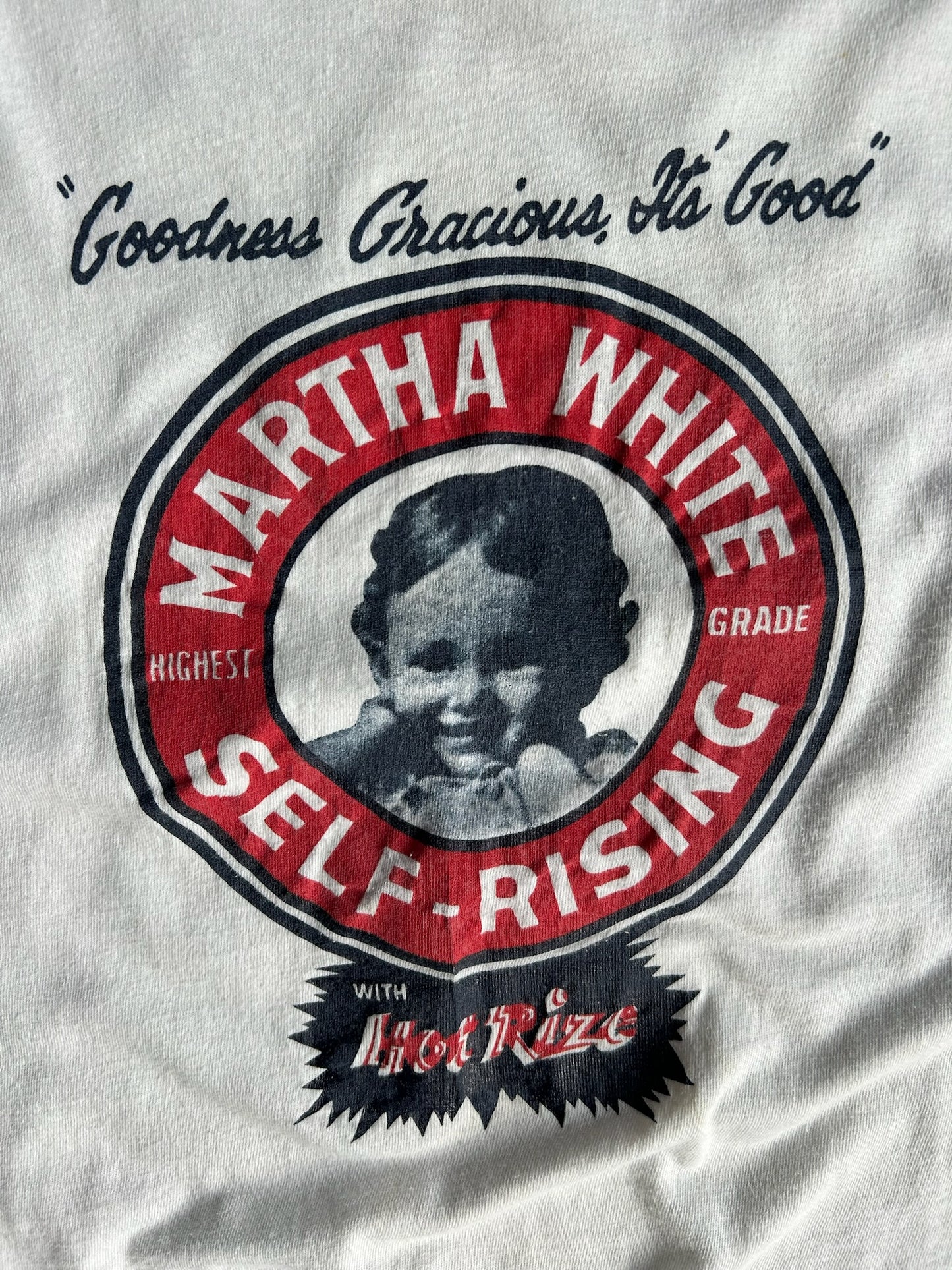 Vintage White Martha White Shirt - XL