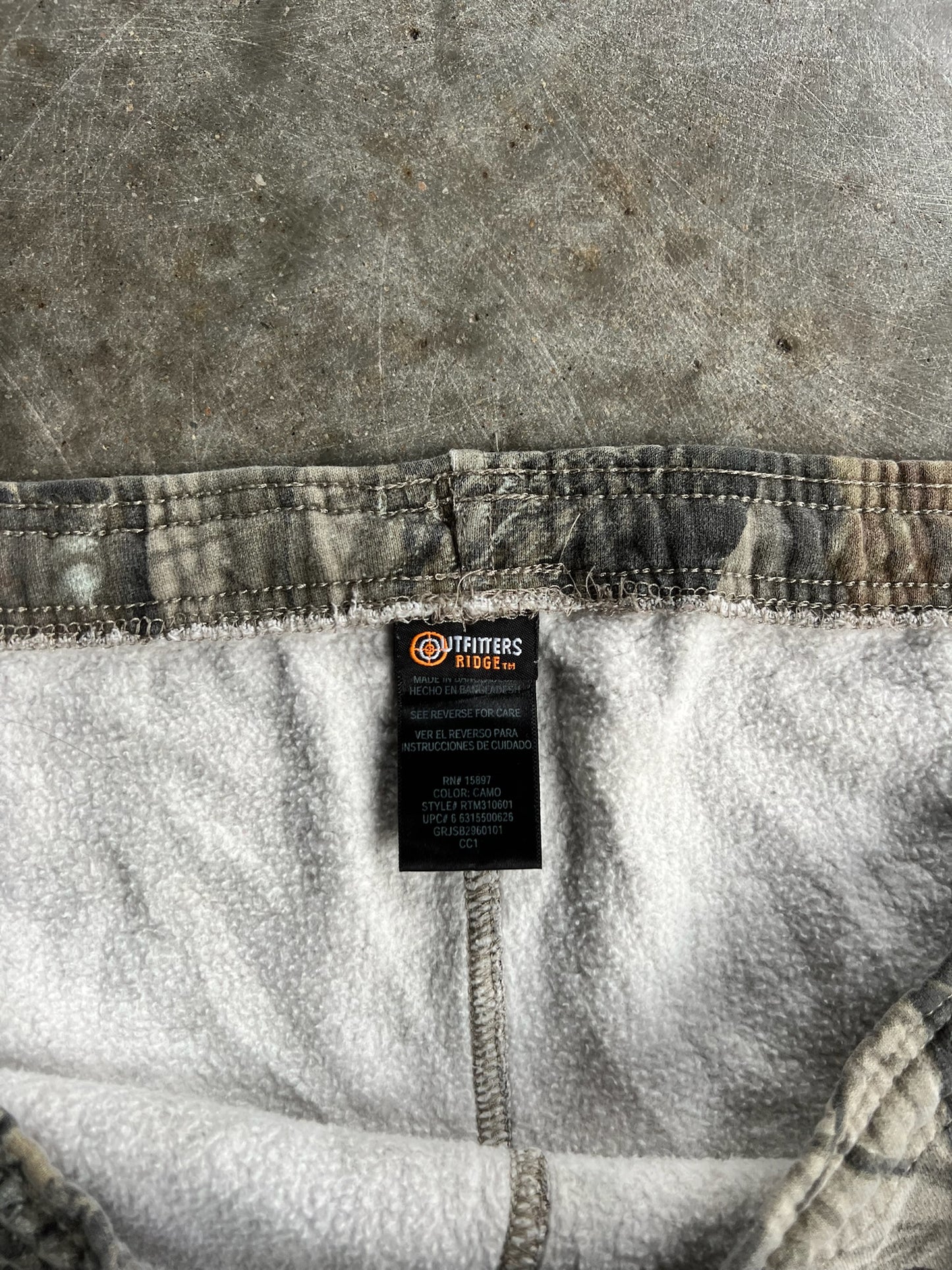 Vintage Outfitters Ridge Camo Pants - XL