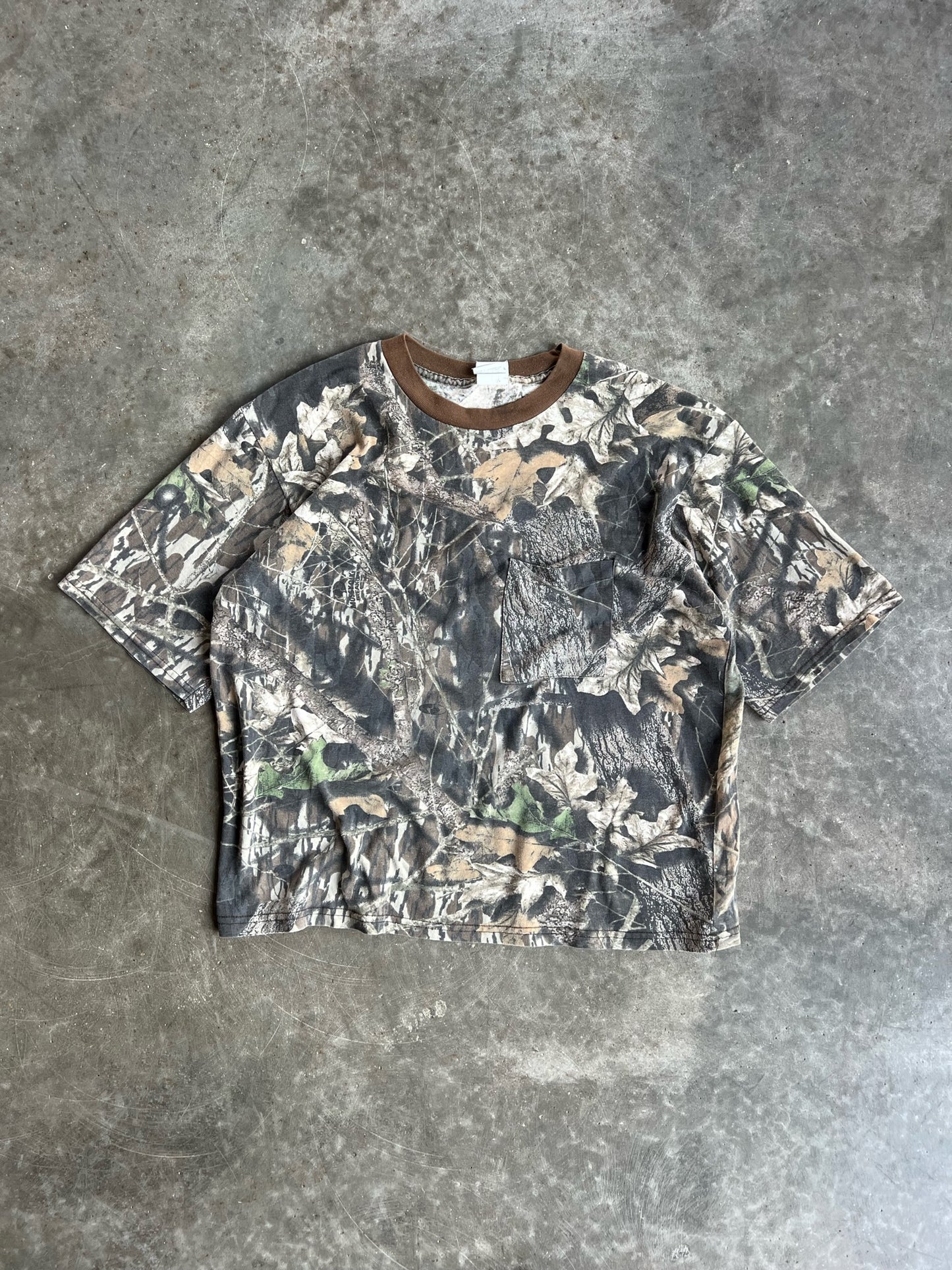 Vintage Mossy Oak Camo Shirt - XL