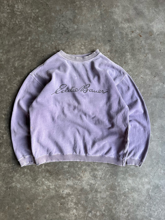 Vintage Purple Eddie Bauer Crew - S