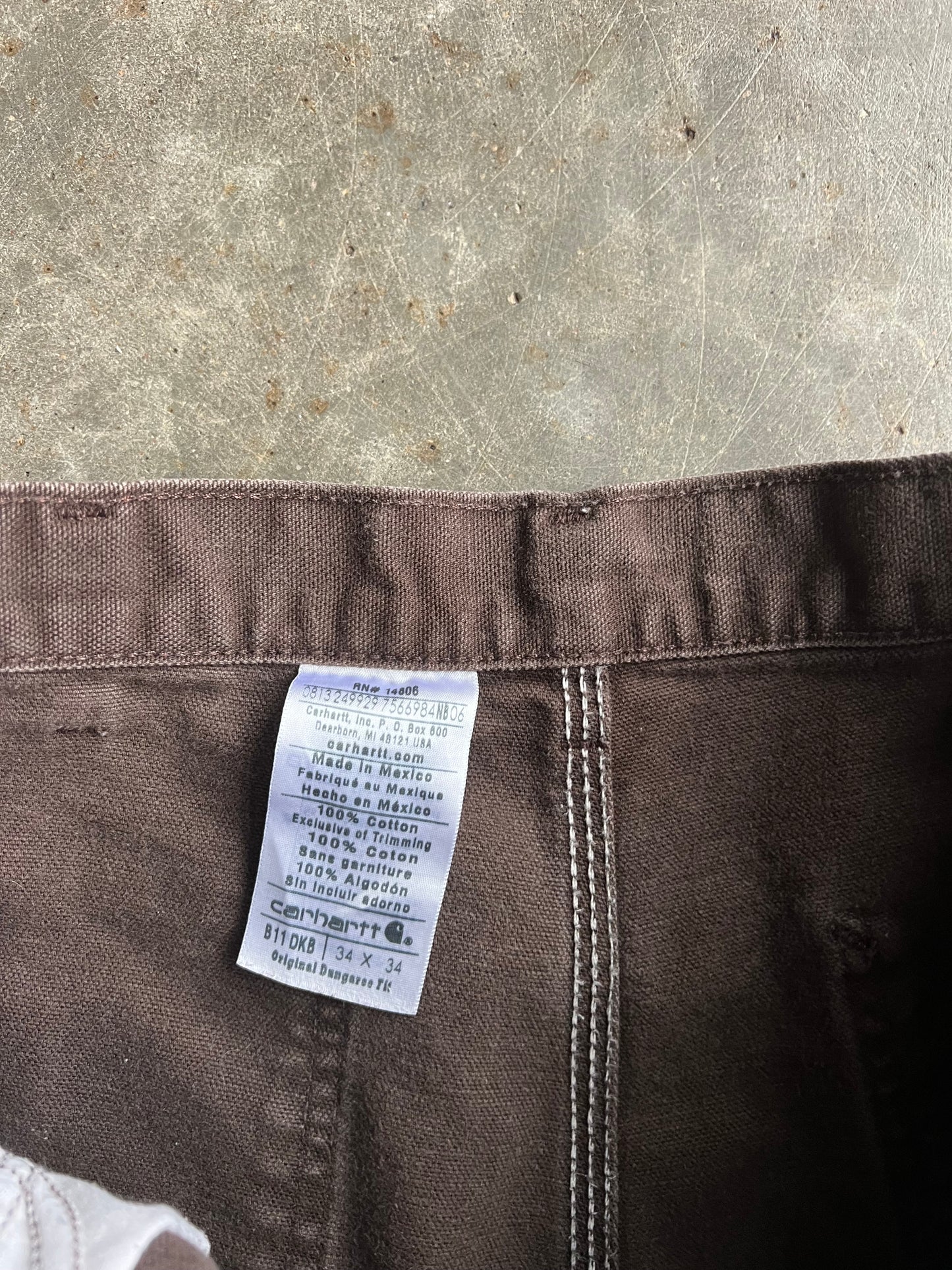 Vintage Brown Carhartt Carpenter Pants - 34