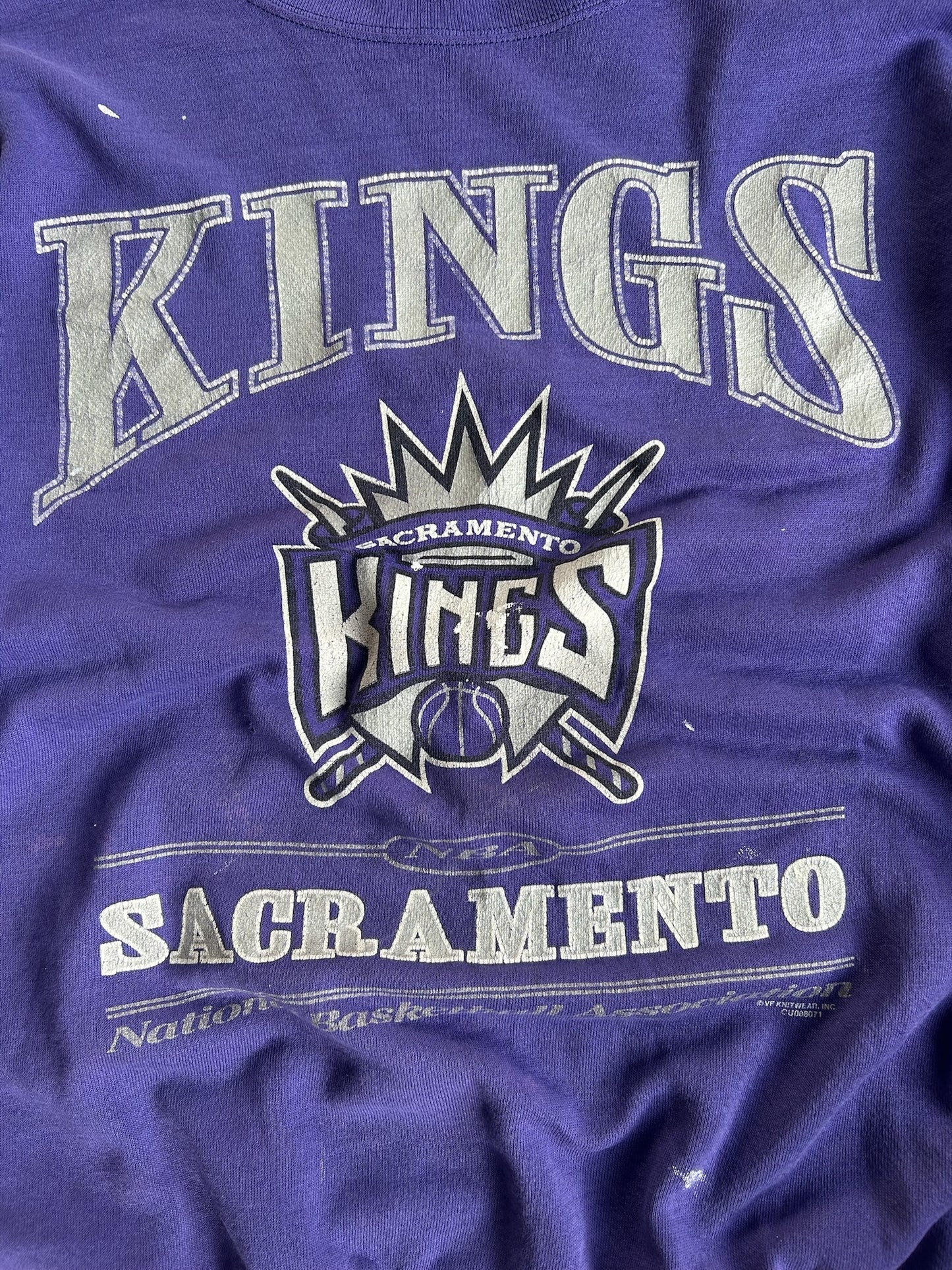 Vintage Purple Kings Long Sleeve Shirt - XL