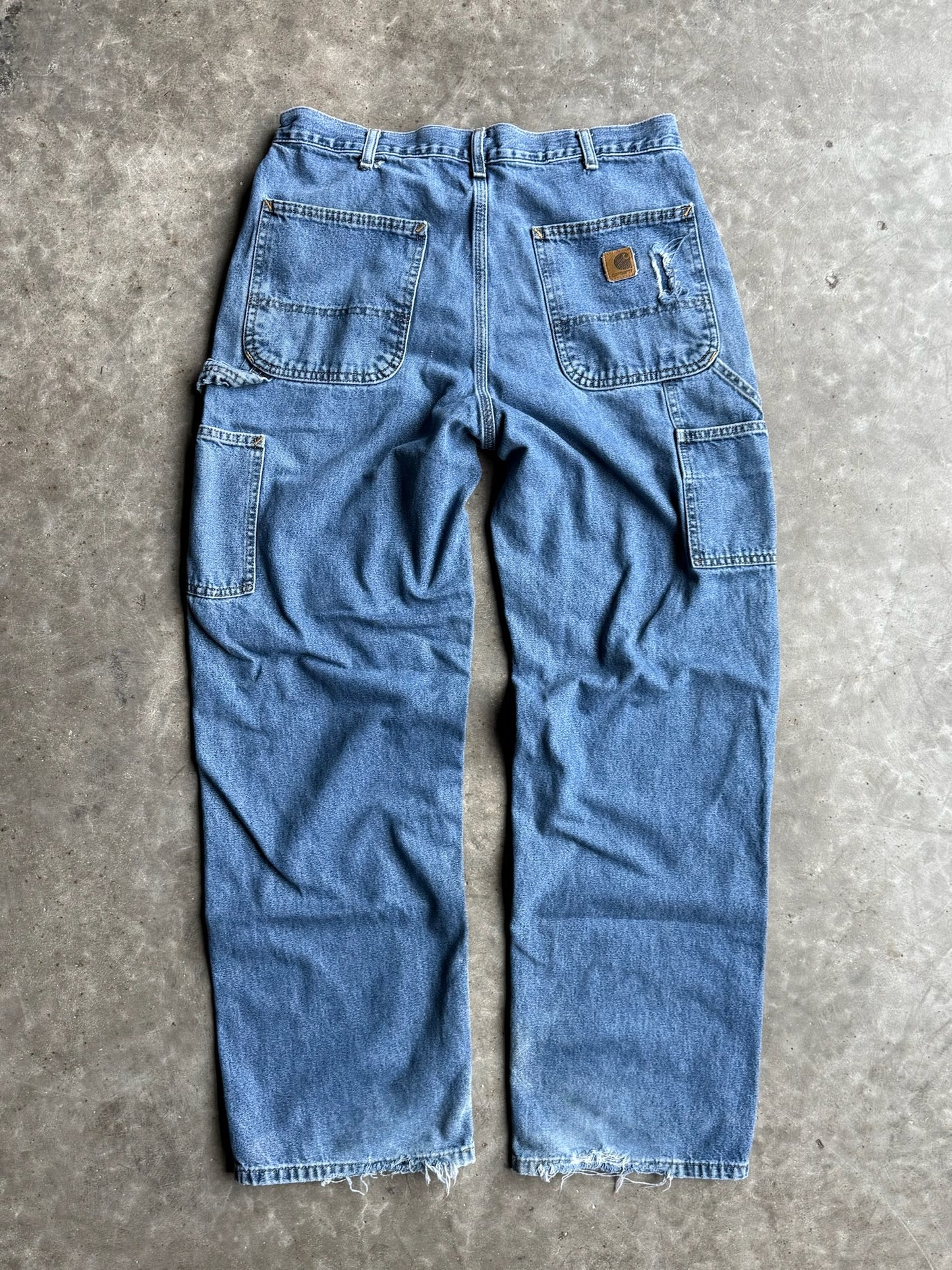 Vintage Carhartt Denim Carpenter Pants - 31