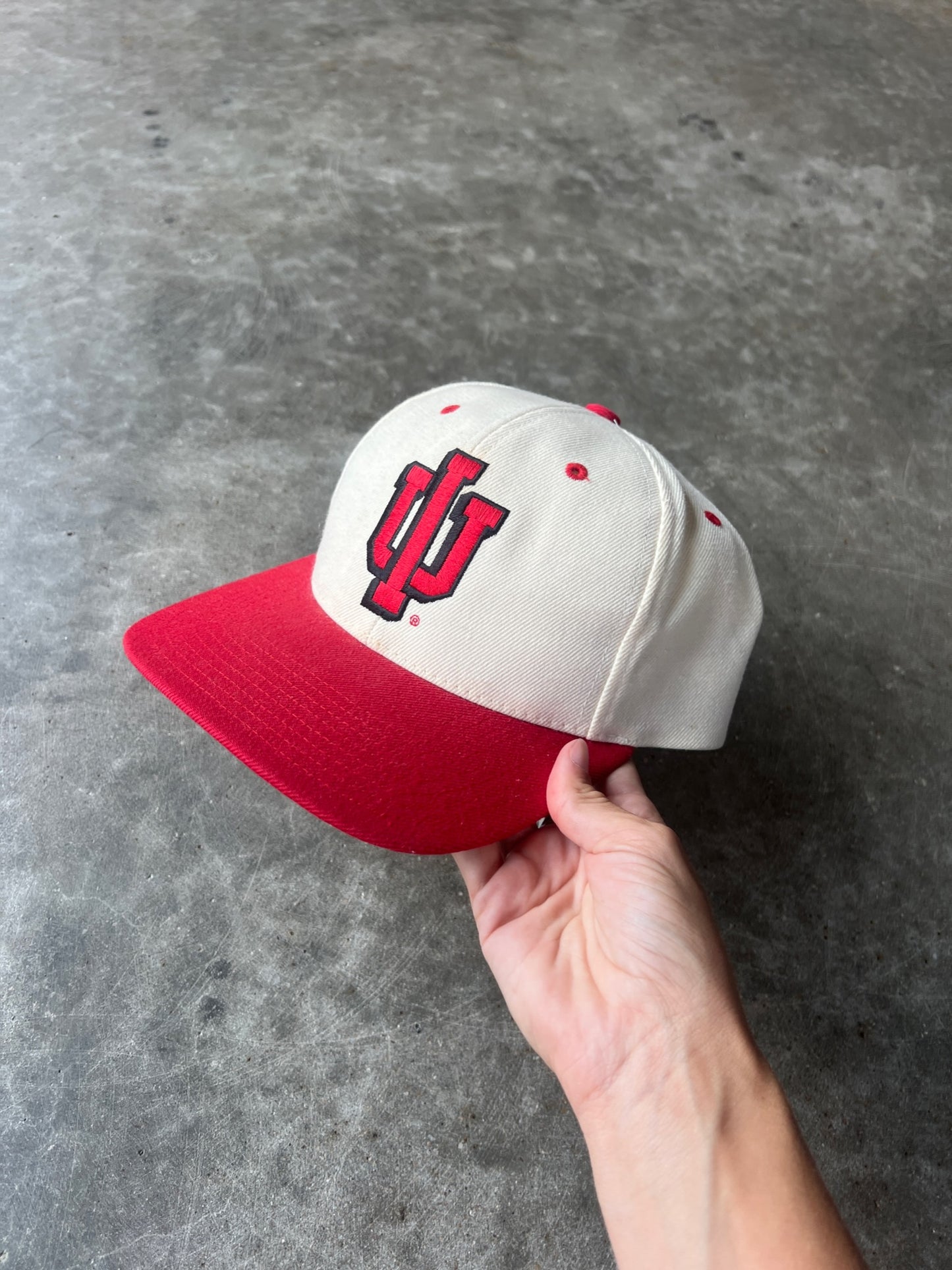 Vintage University Of Indiana Snapback Hat