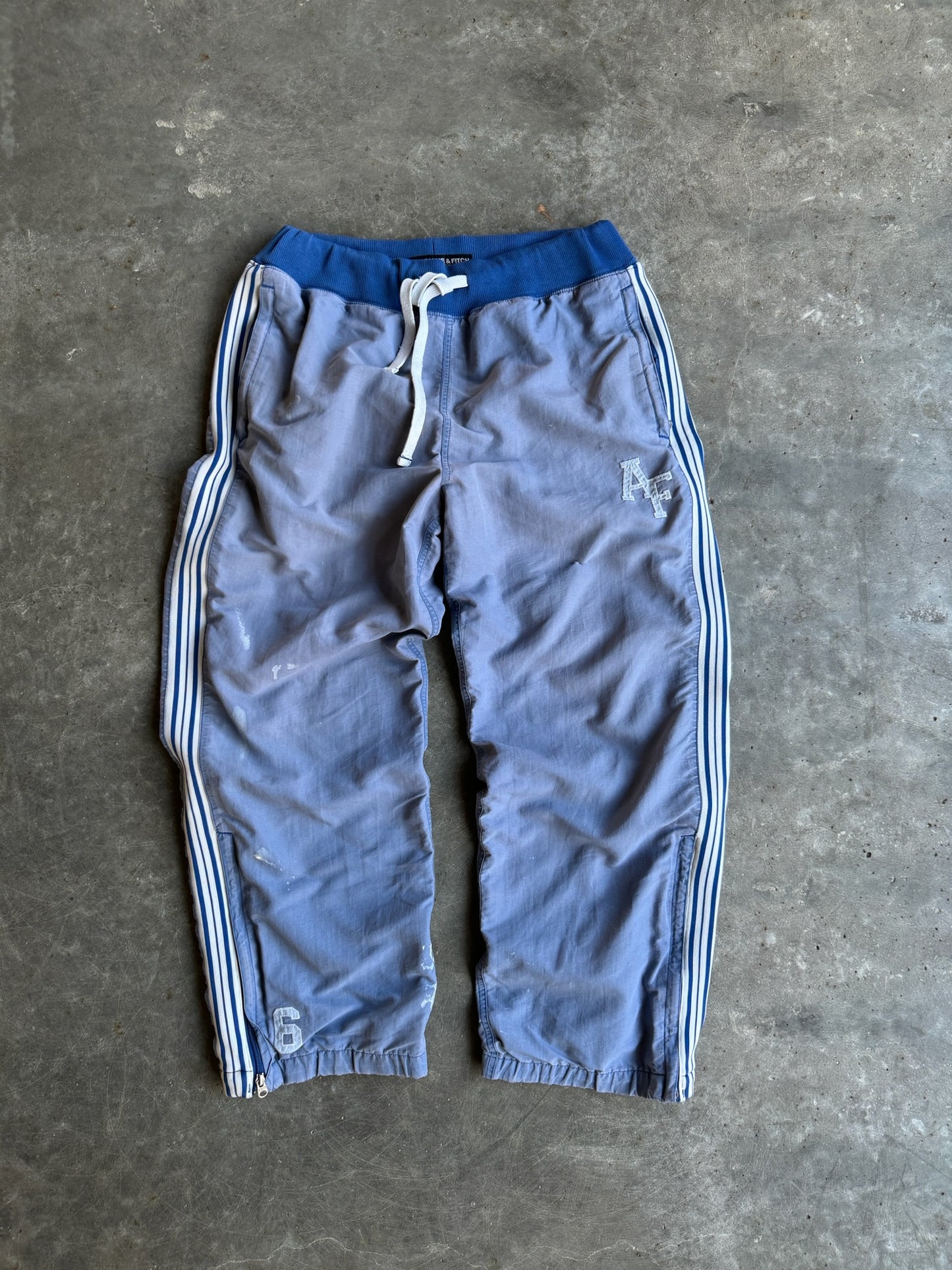 Vintage Powder Blue Abercrombie & Fitch Track Pants - L