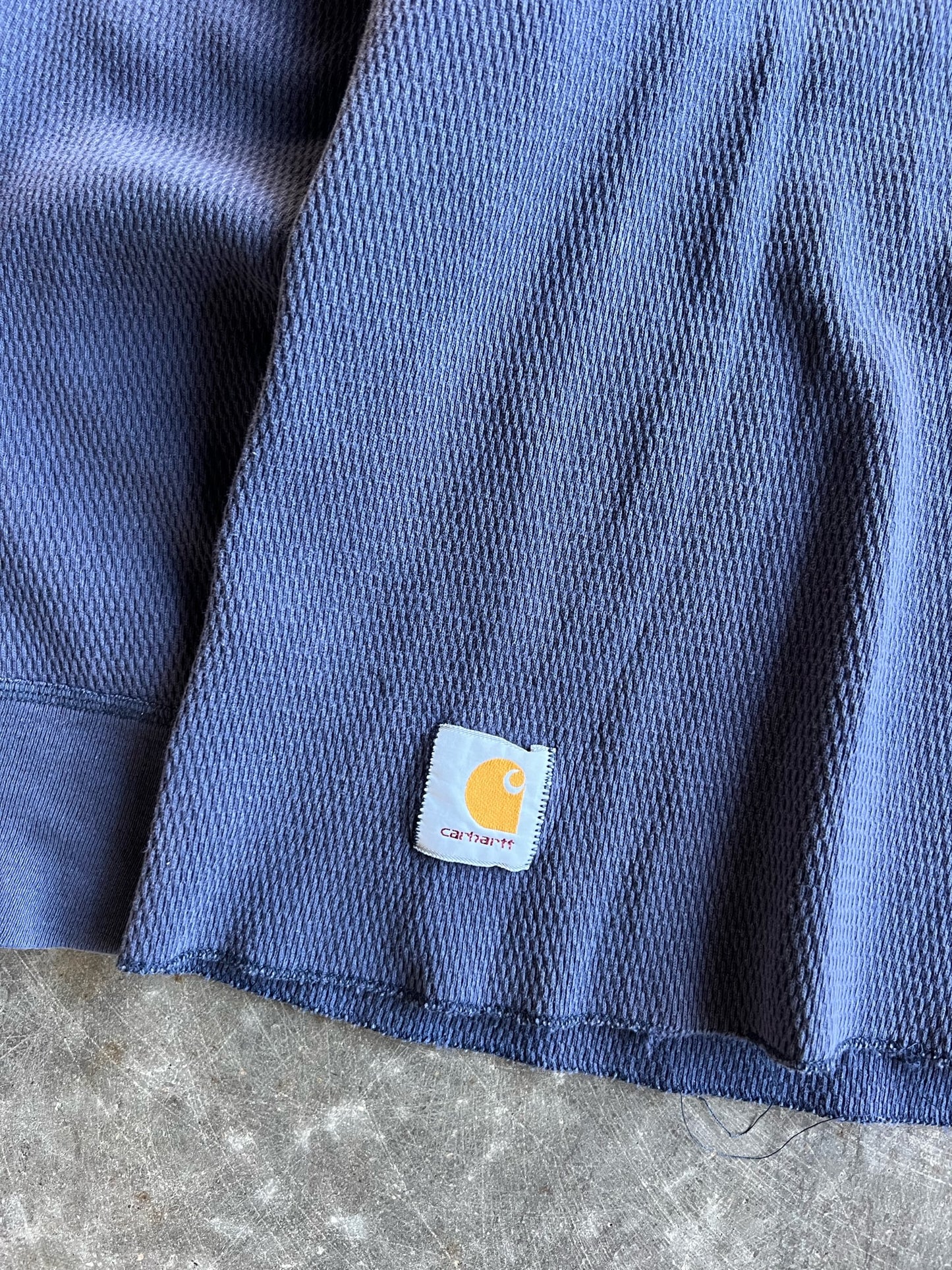 Vintage Navy Carhartt Thermal - L