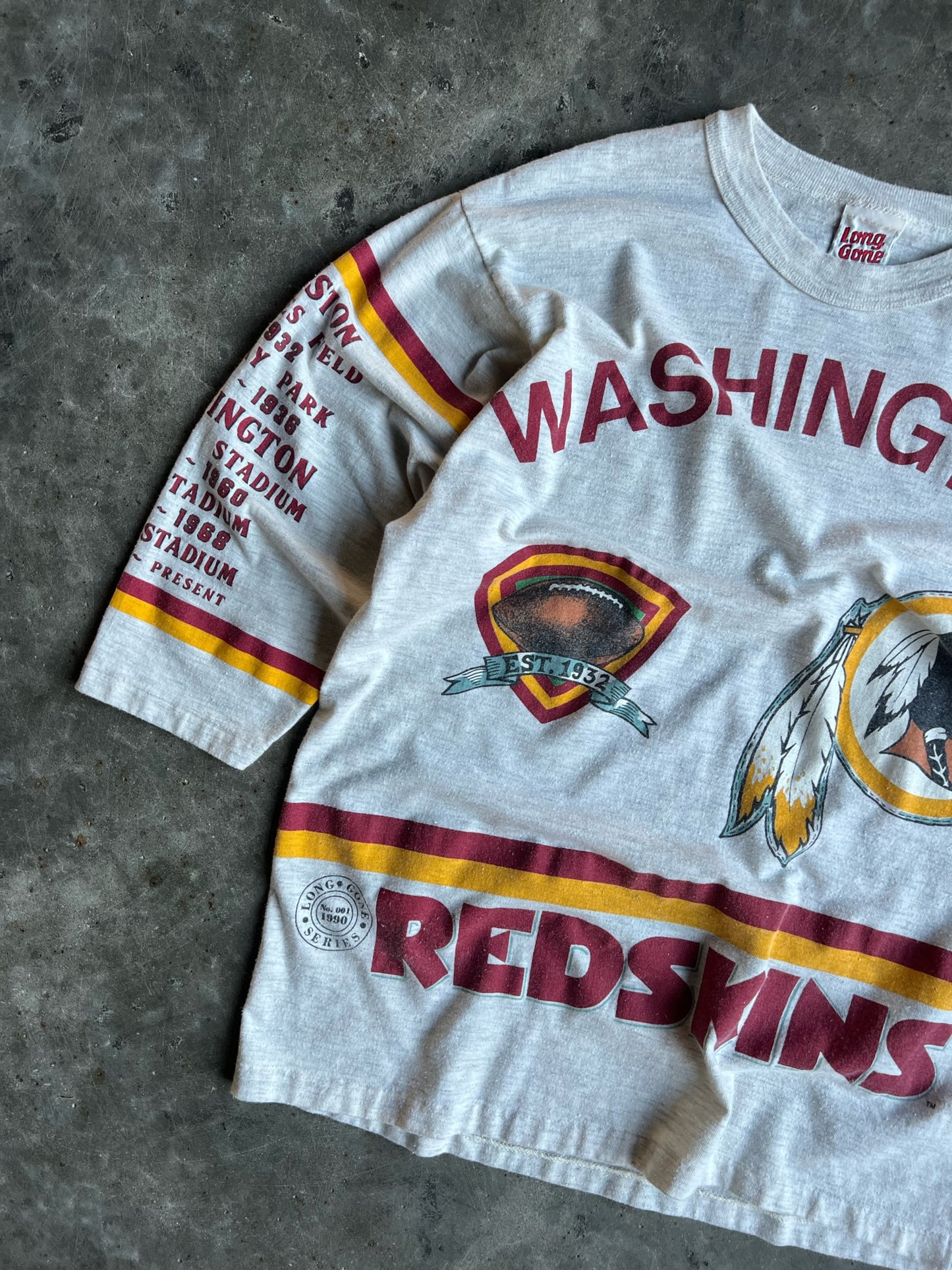 Vintage Washington Redskins Long Gone Shirt - L