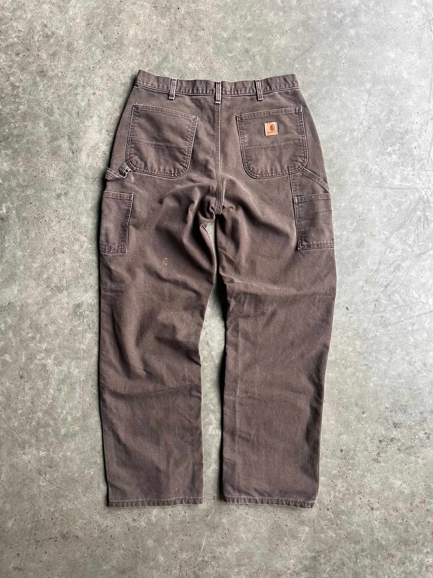 Vintage Brown Carhartt Carpenter Pants - 34