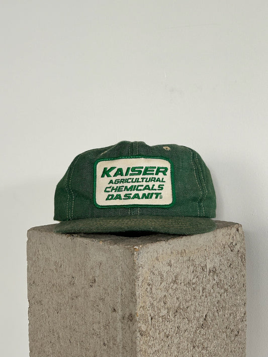 Vintage Kaiser Agricultural Snapback Hat