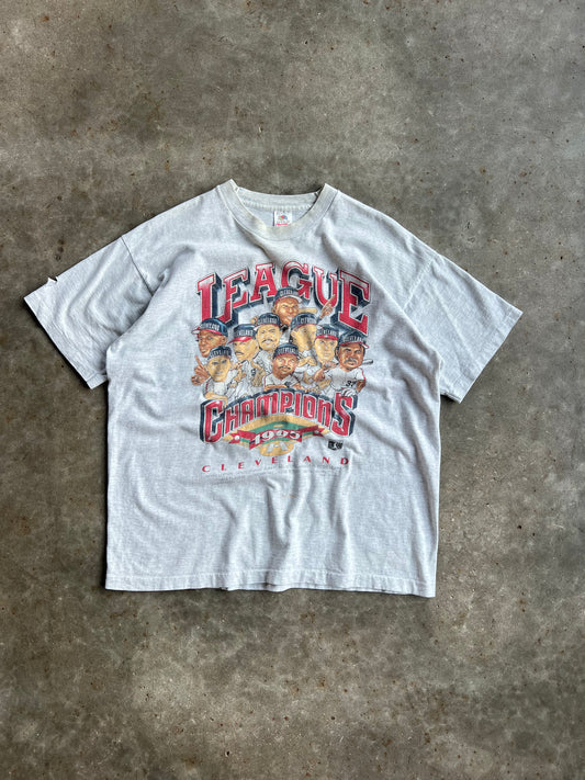 Vintage ‘95 Cleveland Indians League Champions Shirt - XL