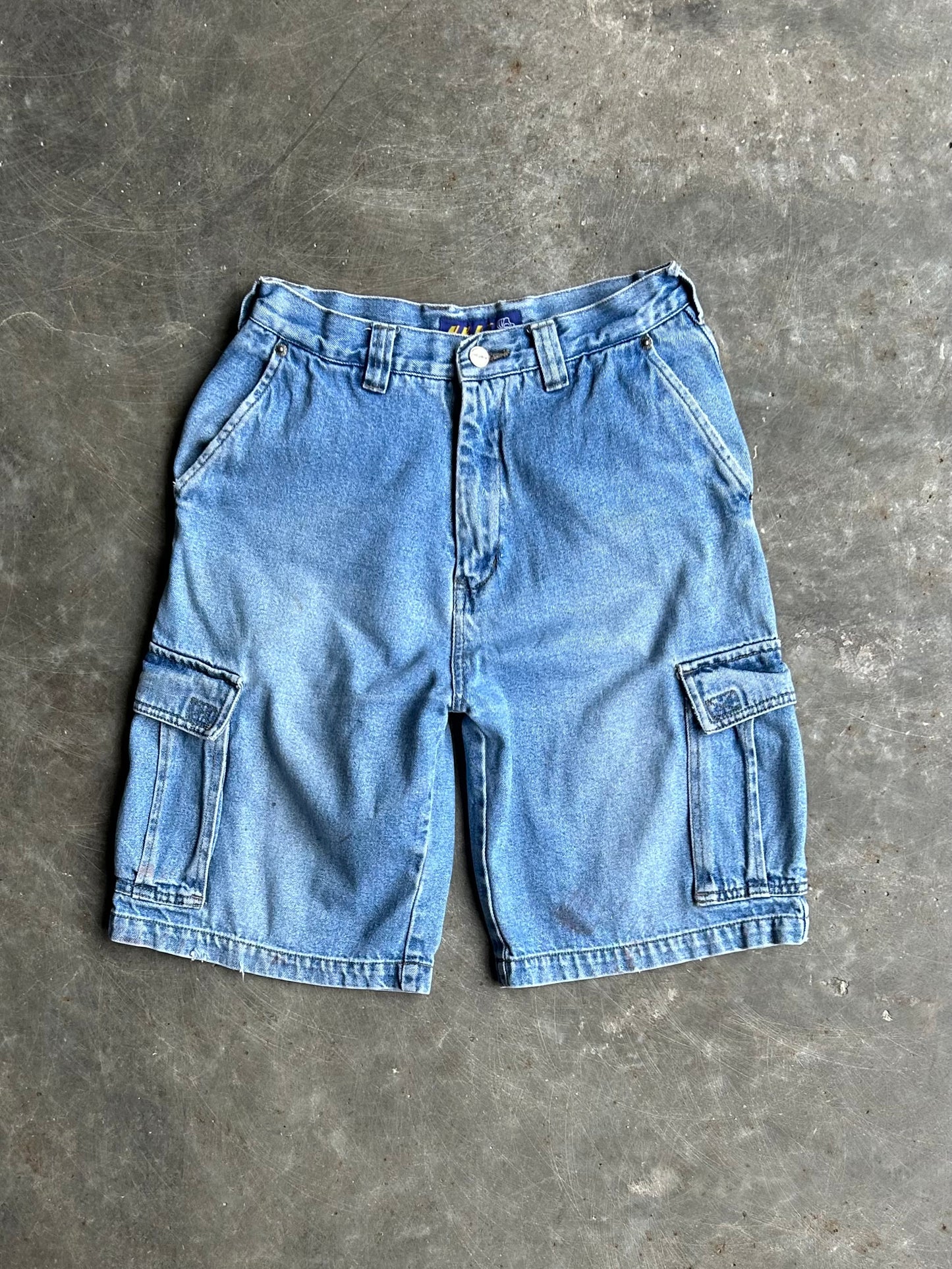 Vintage U.R.I.T Light Wash Denim Shorts - 28