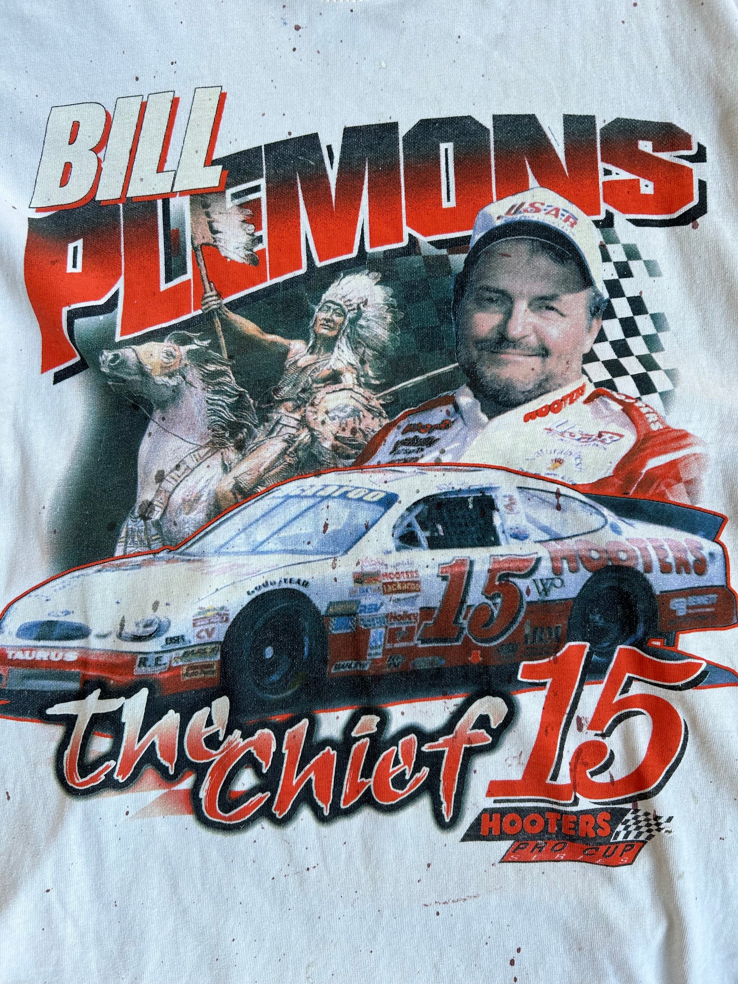 Vintage Bill Plemons Hooters Pro Cup Shirt - M