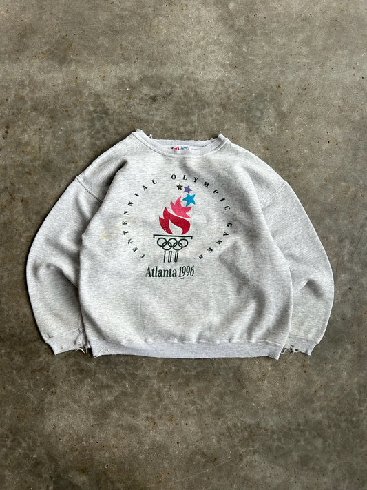 Vintage Atlanta 1996 Olympics Crew - L