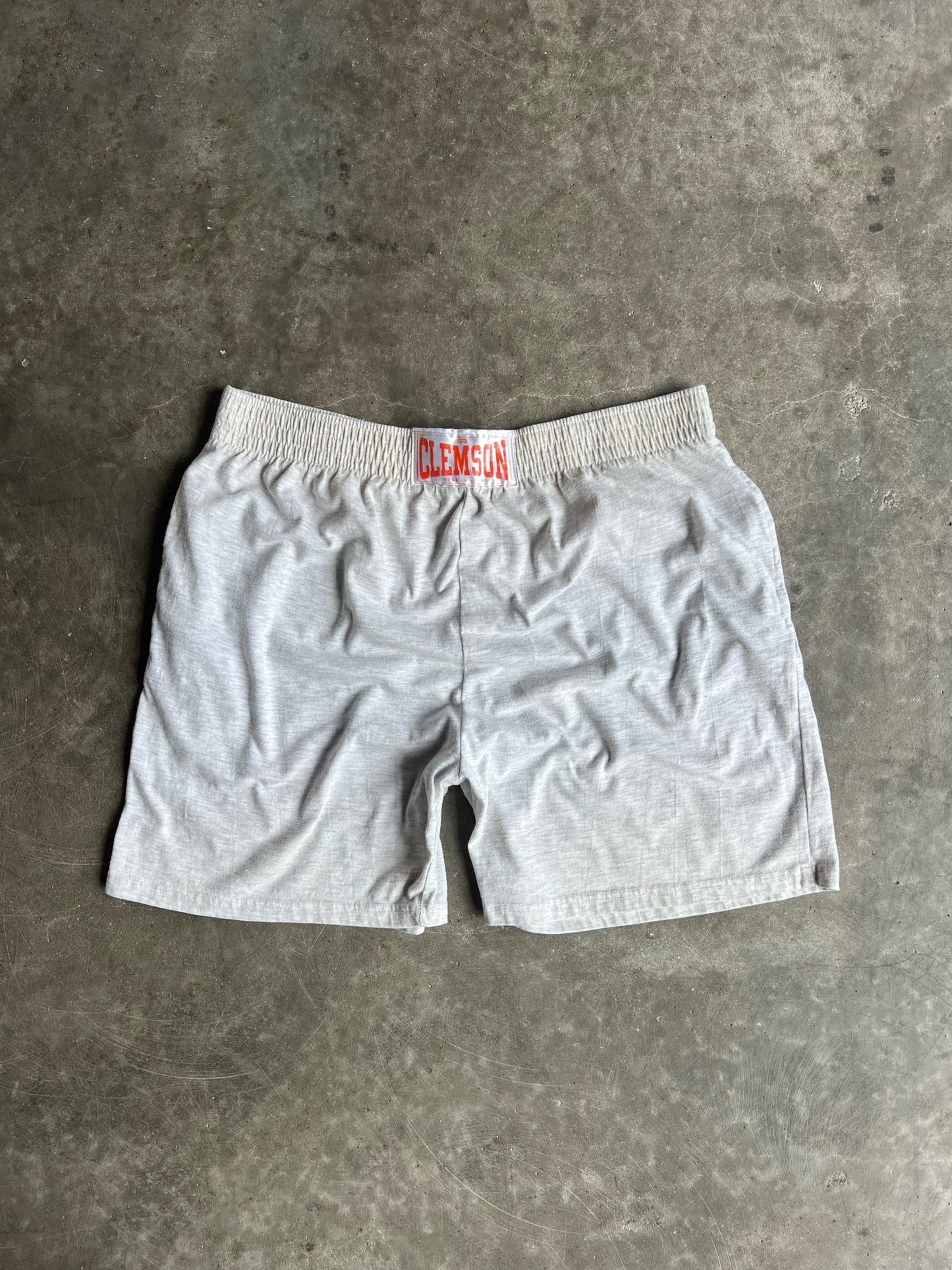 Vintage Clemson University Grey Shorts - XL