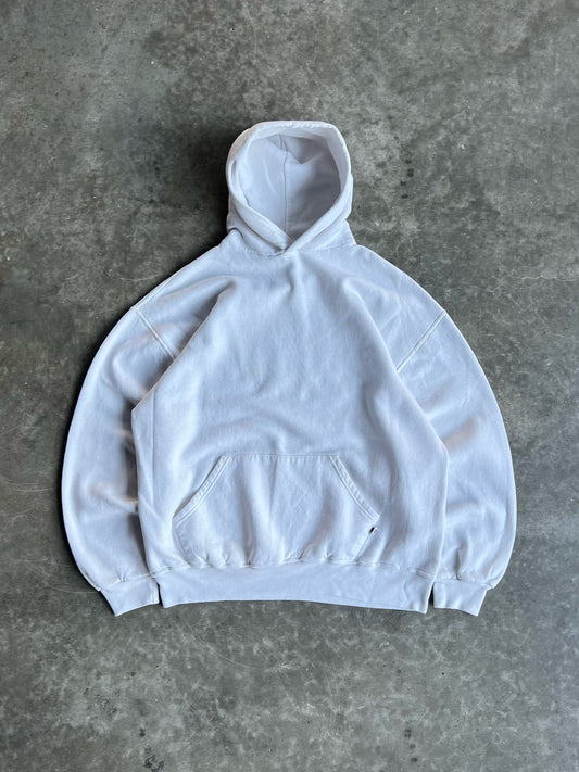 Vintage White Russell Hoodie - XL