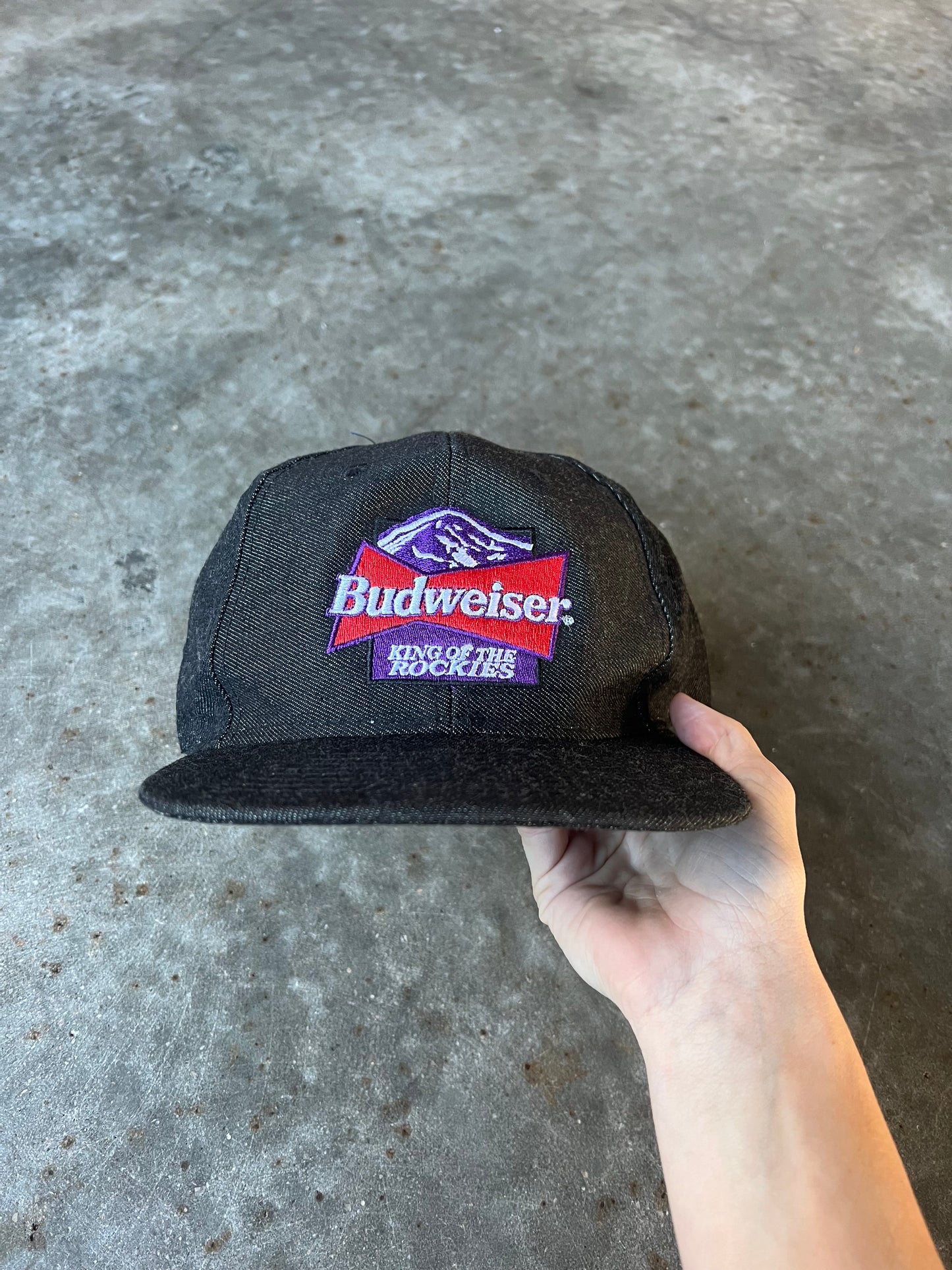Vintage Budweiser Snap-Back Hat