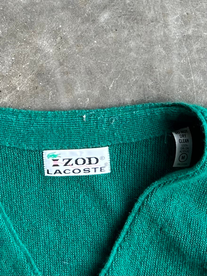 Vintage Izod Lacoste Cardigan - L