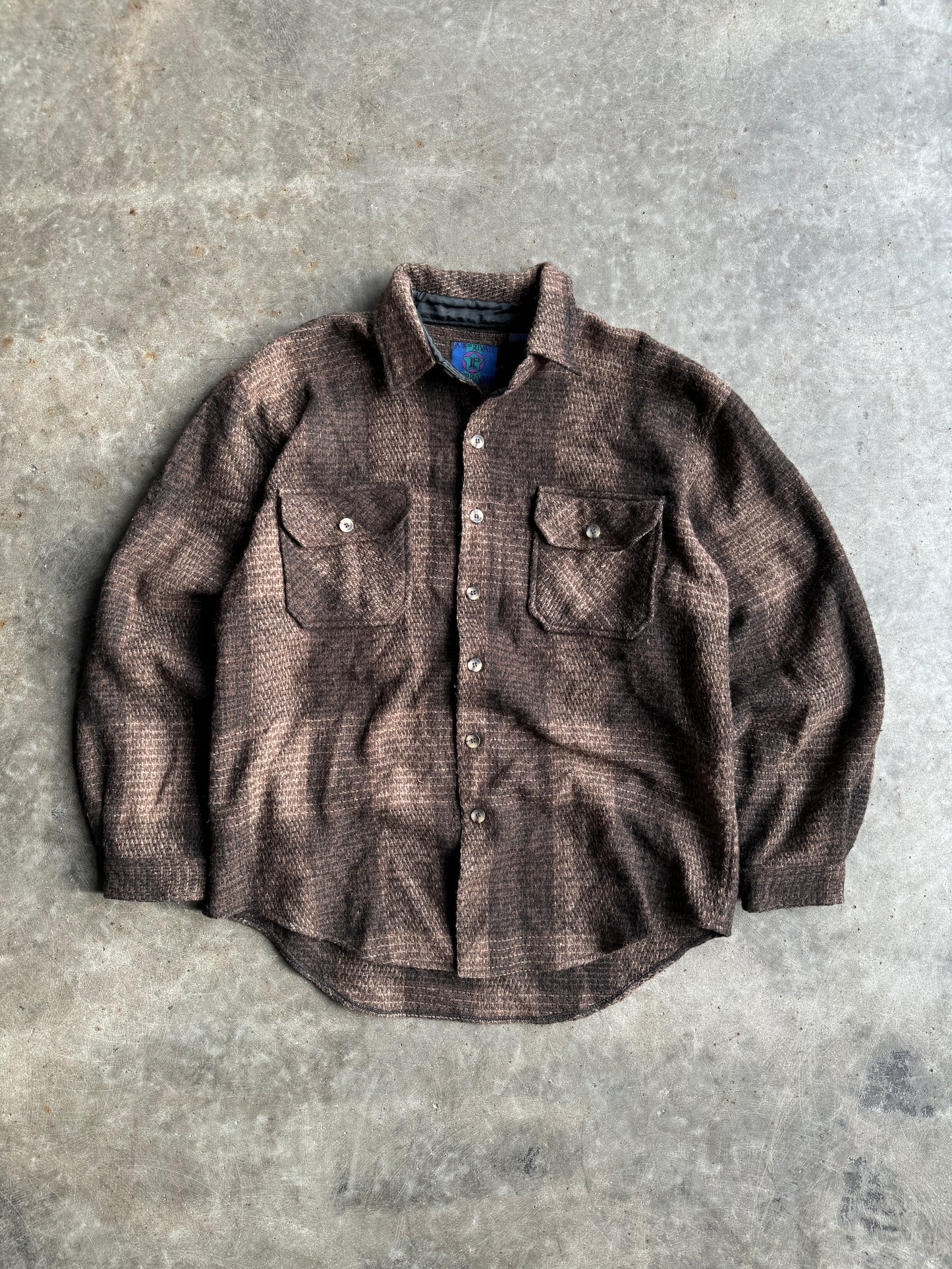 Vintage InPrivate Wool Flannel - M