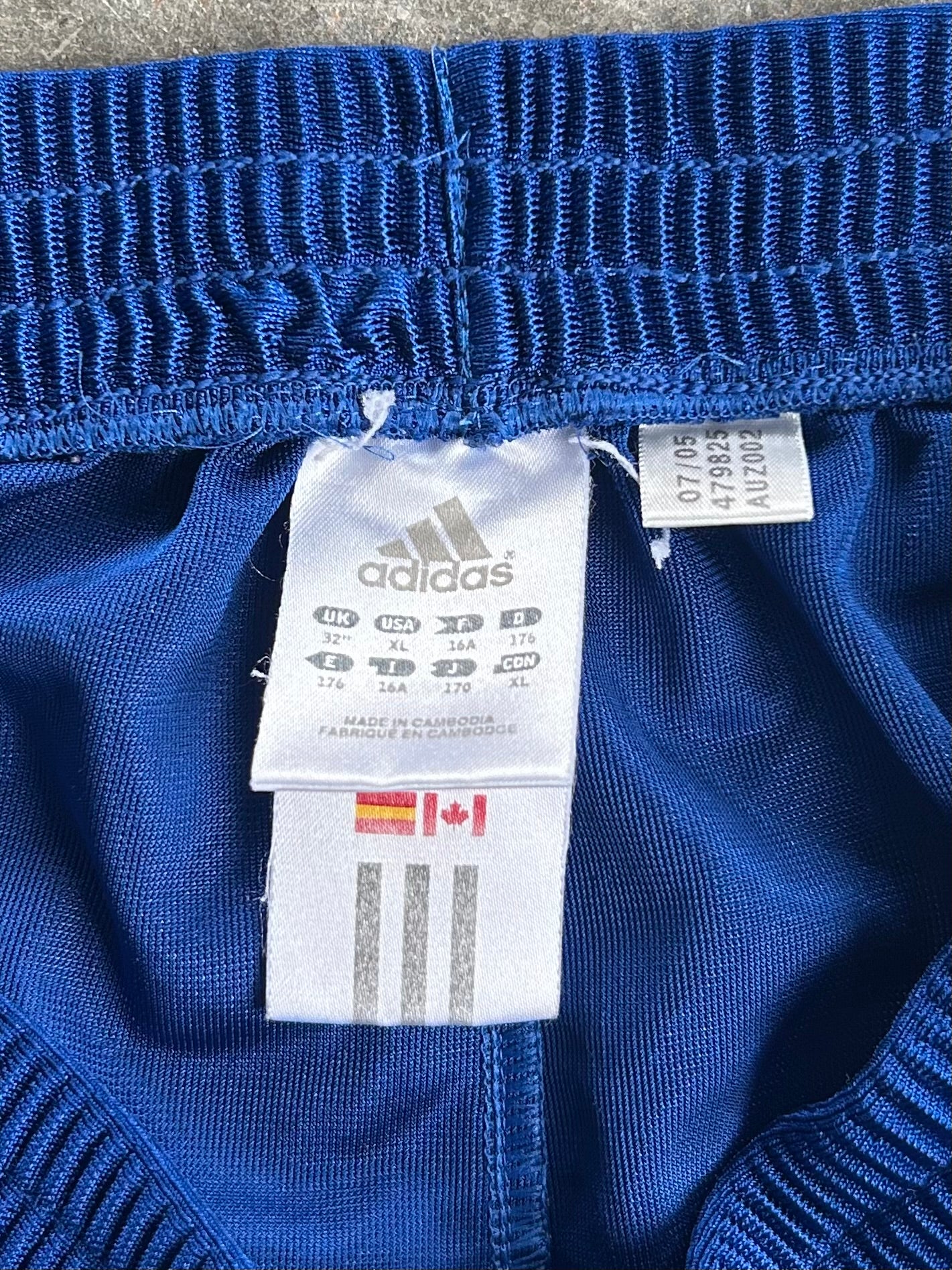 Vintage Blue Adidas Track Pants - XL