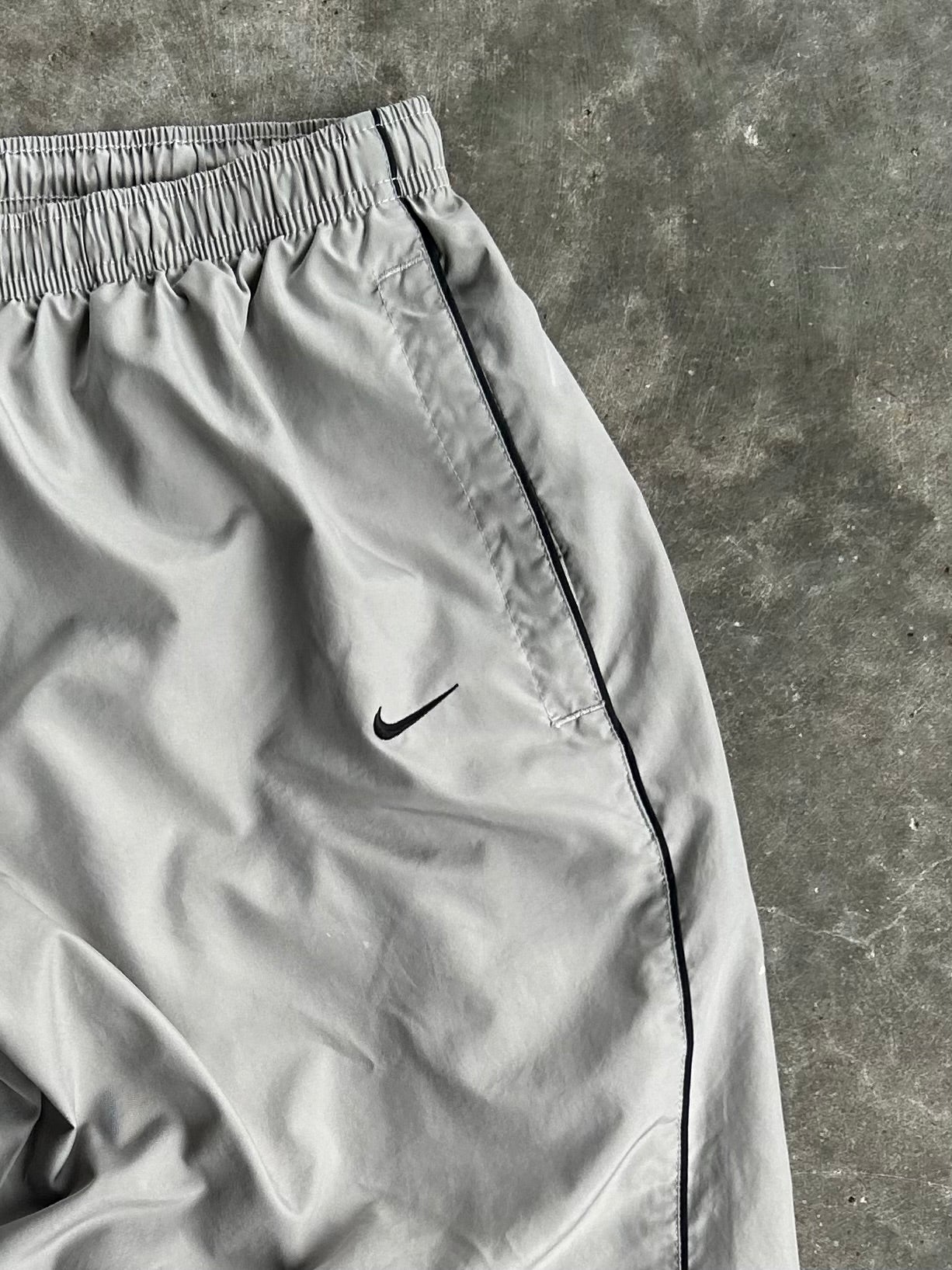 Vintage Grey Nike Track Pants - L