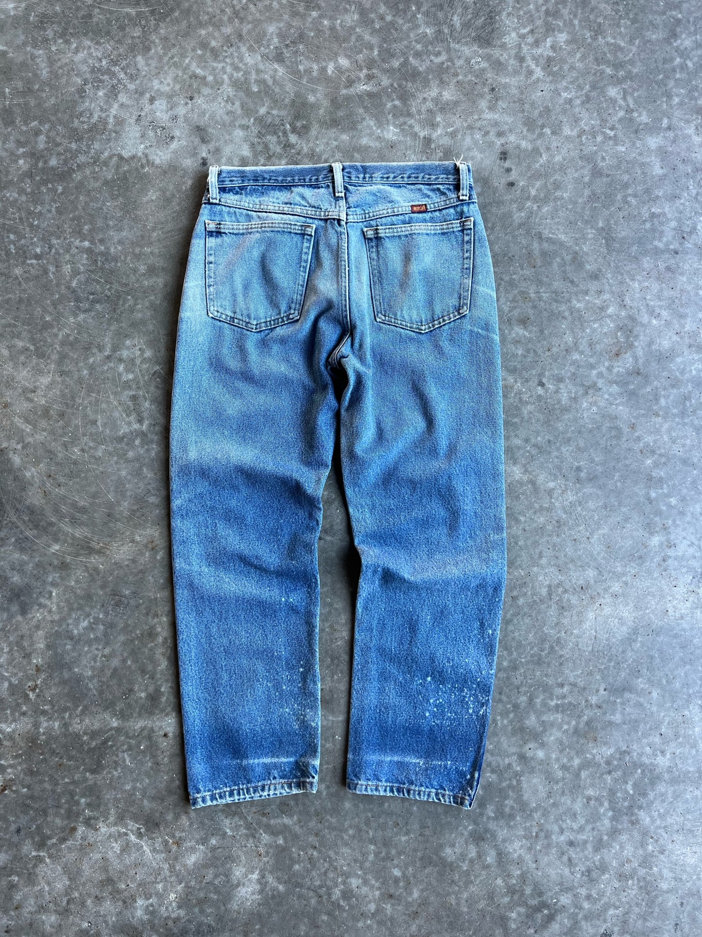 Vintage Faded Distressed Rustler Pants - 34