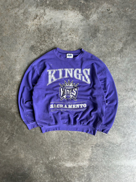 Vintage Purple Kings Long Sleeve Shirt - XL