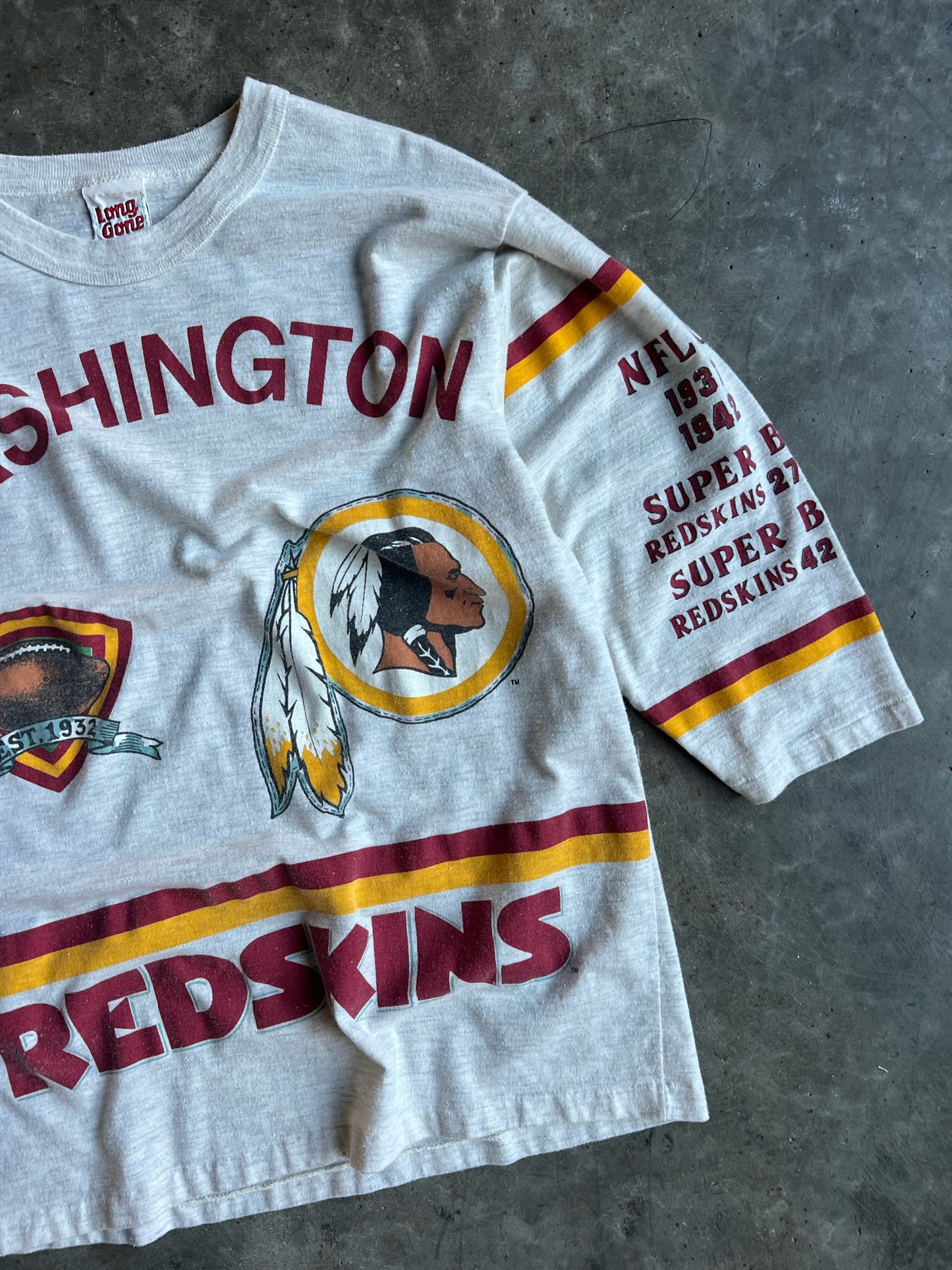 Vintage Washington Redskins Long Gone Shirt - L