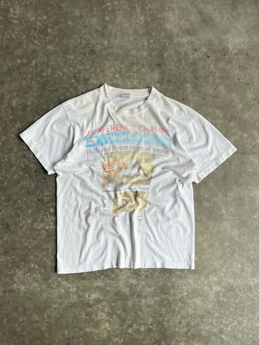 Vintage Faded Chicago Tribune Conference Champs Shirt - L