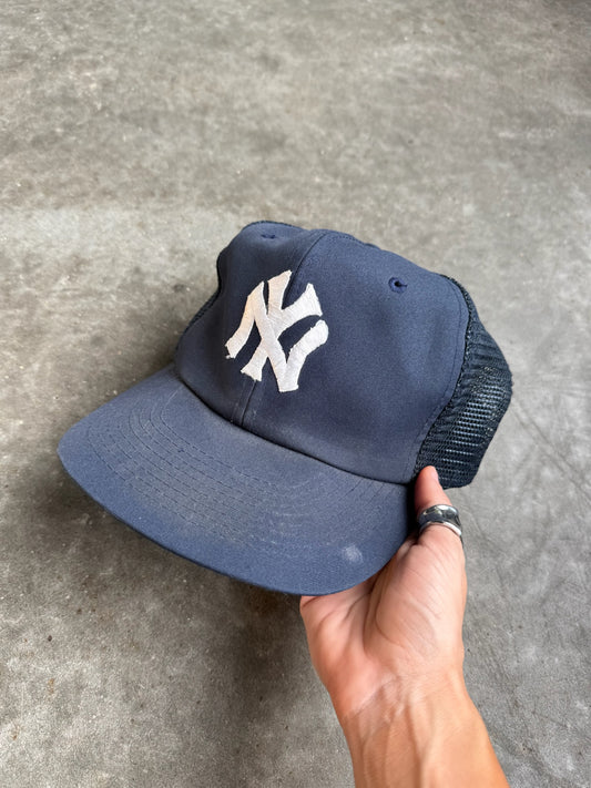 Vintage Yankees Trucker Snapback Hat